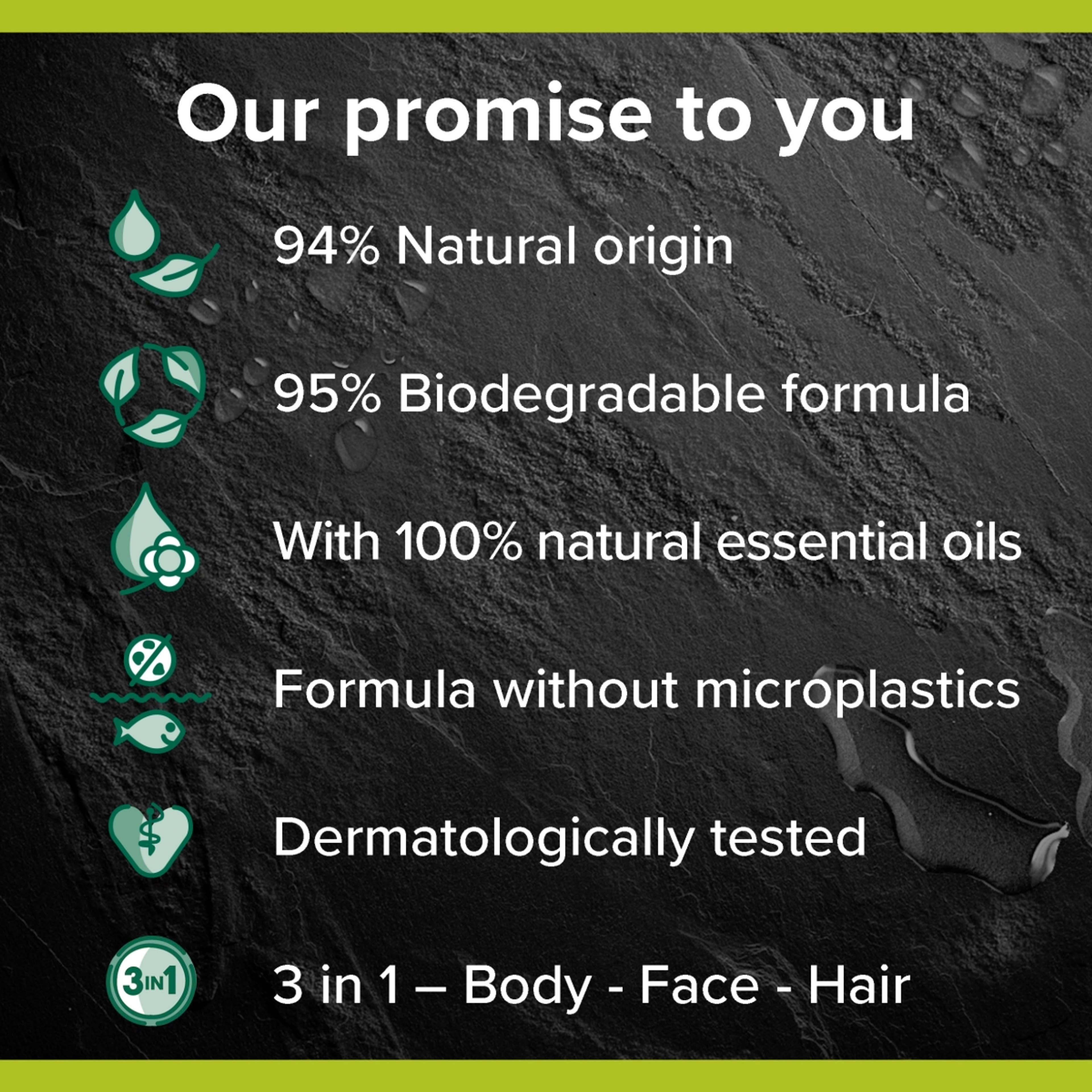 Palmolive Men Energising 3in1 férfi pumpás tusfürdő - 750 ml-5