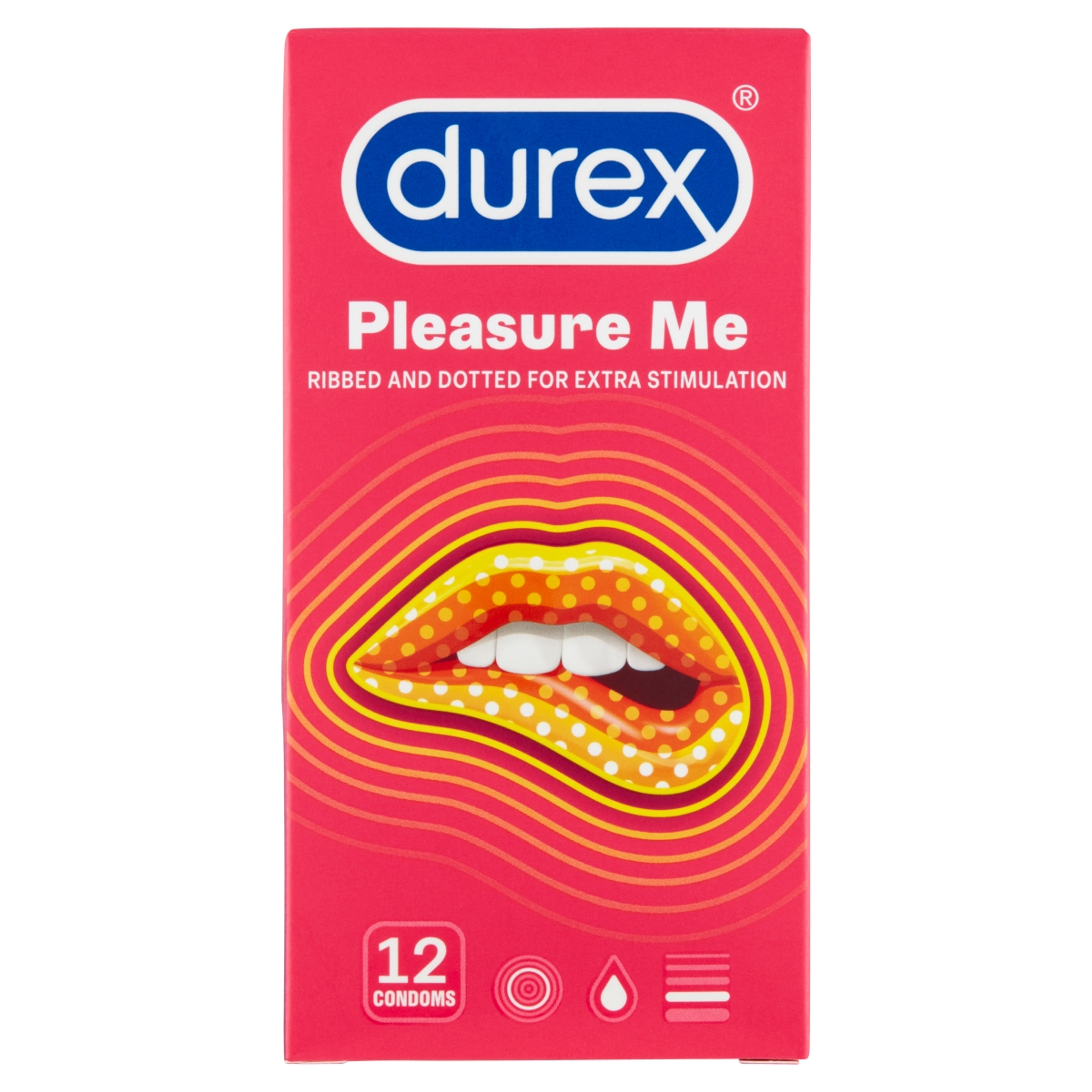 Durex óvszer emoji pleasure me - 12 db-1