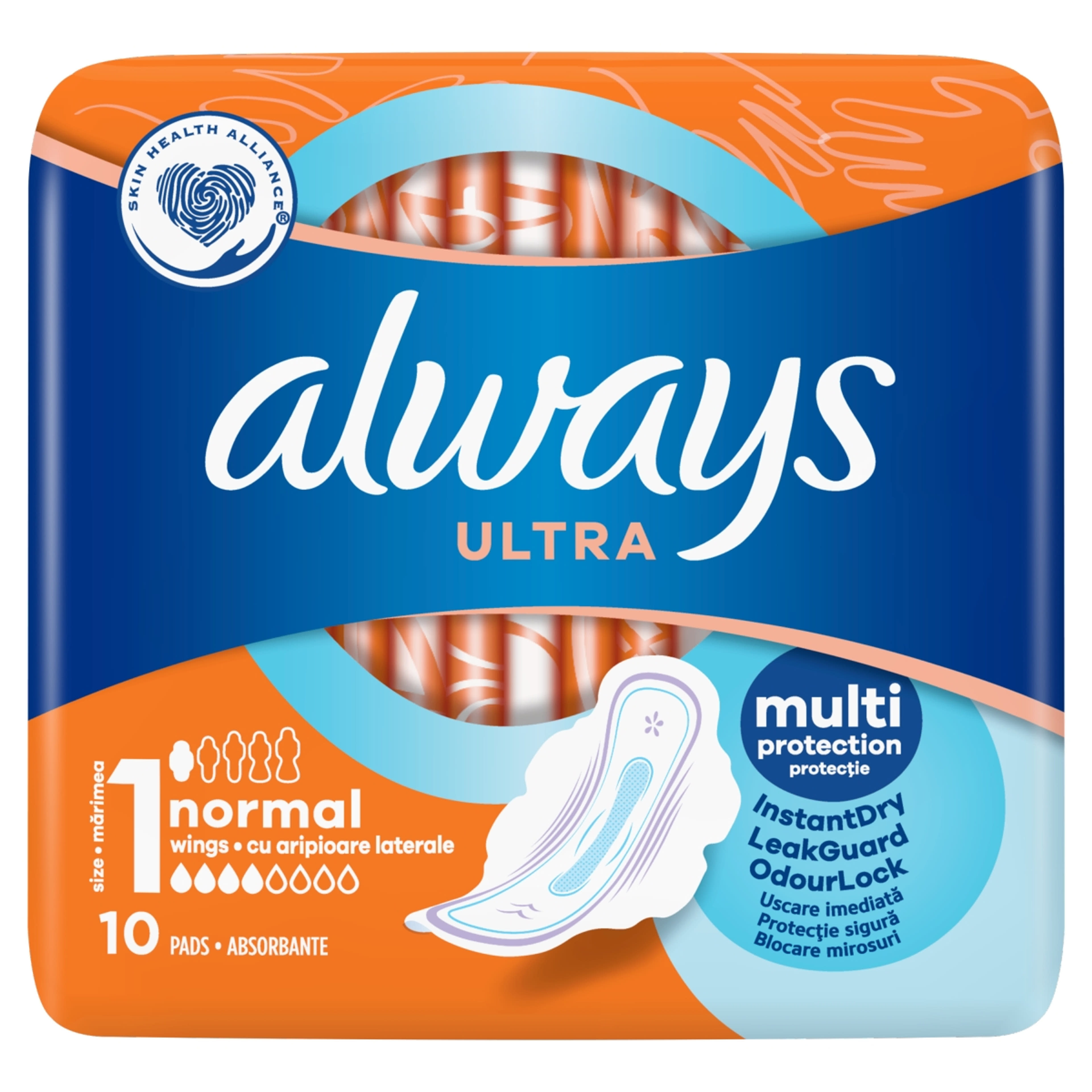 Always Ultra Micro Touch Normal Plus intim betét - 10 db