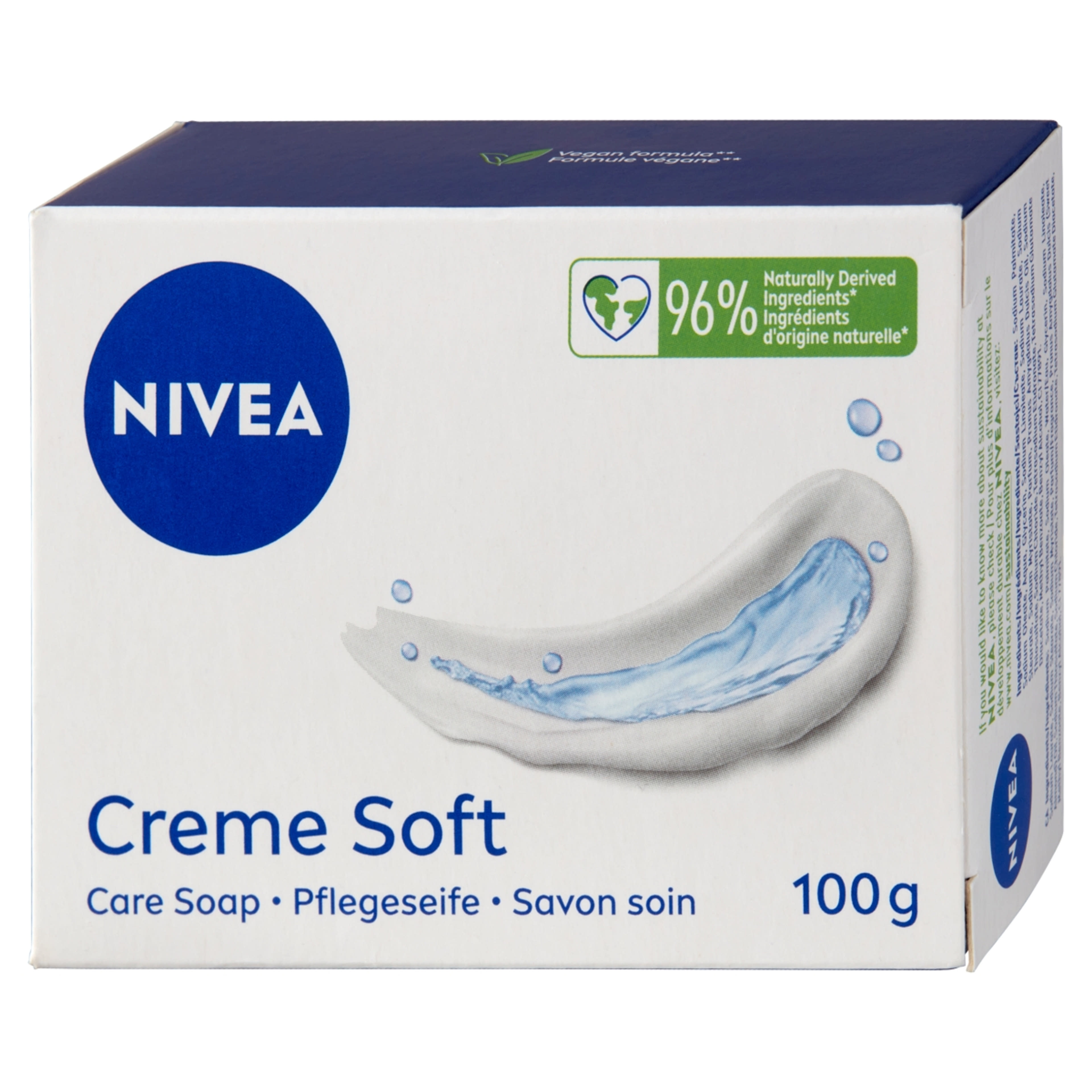 Nivea Creme Soft krémszappan - 100 g-2