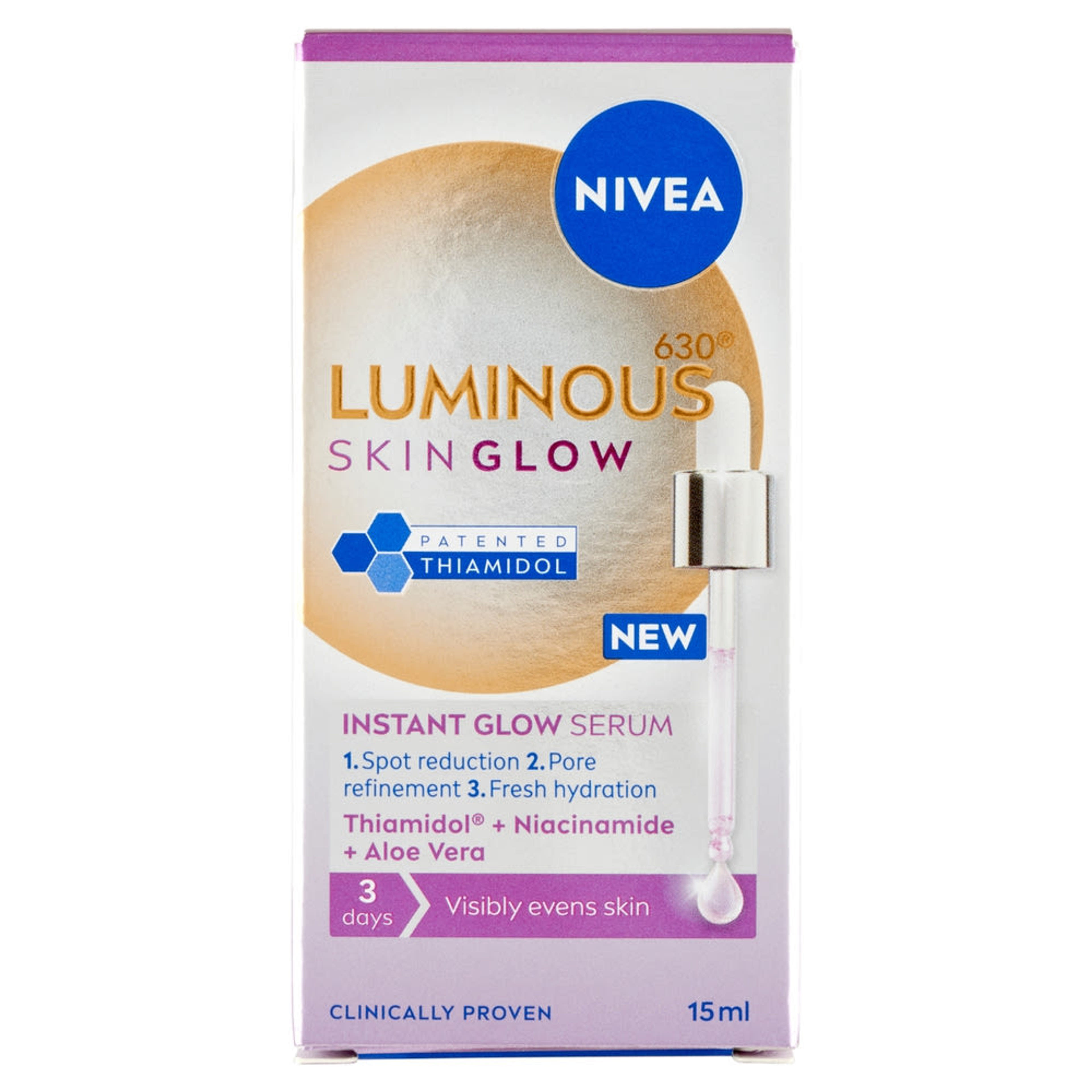 NIVEA Luminous630 Skin Glow szérum - 15 ml