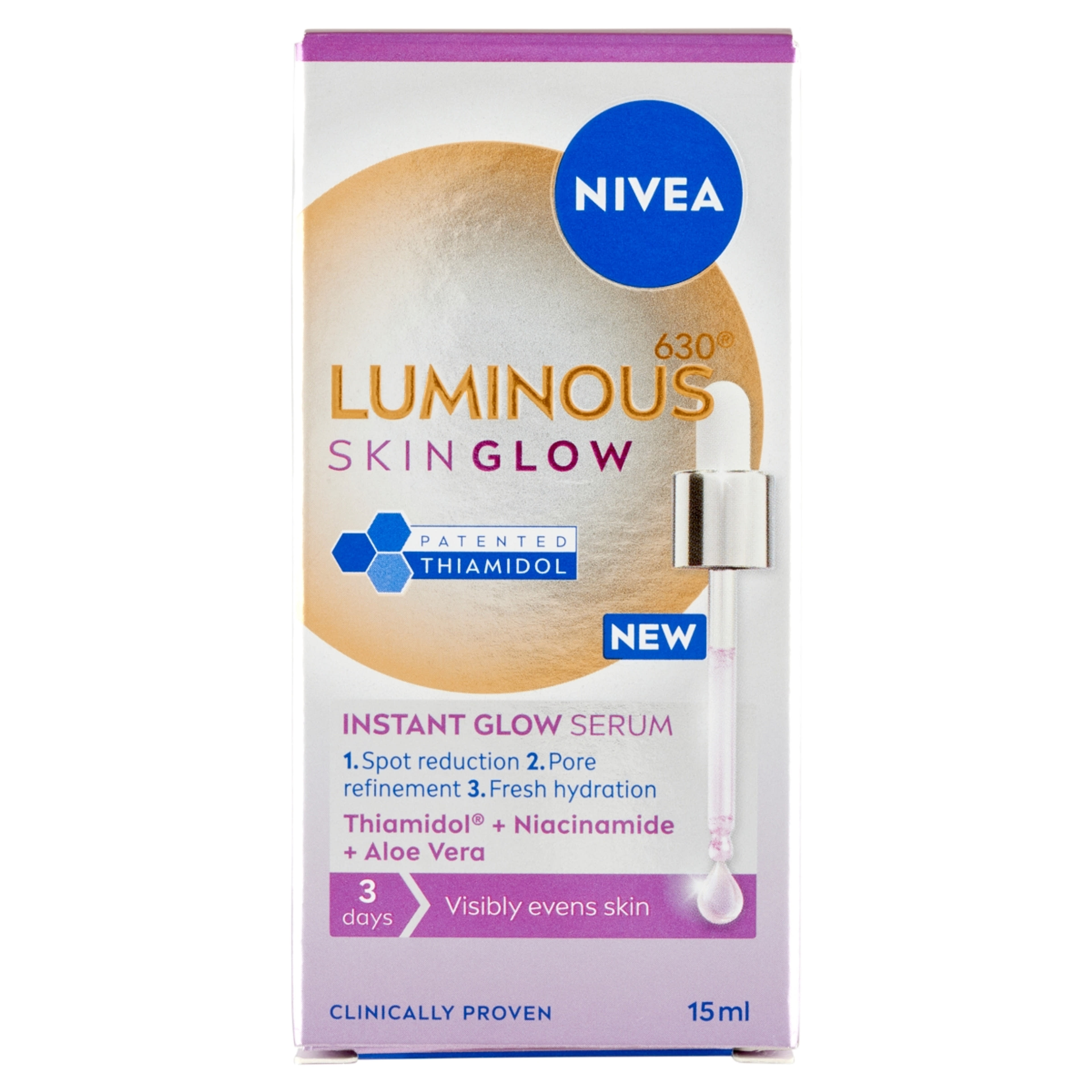 NIVEA Luminous630 Skin Glow szérum - 15 ml