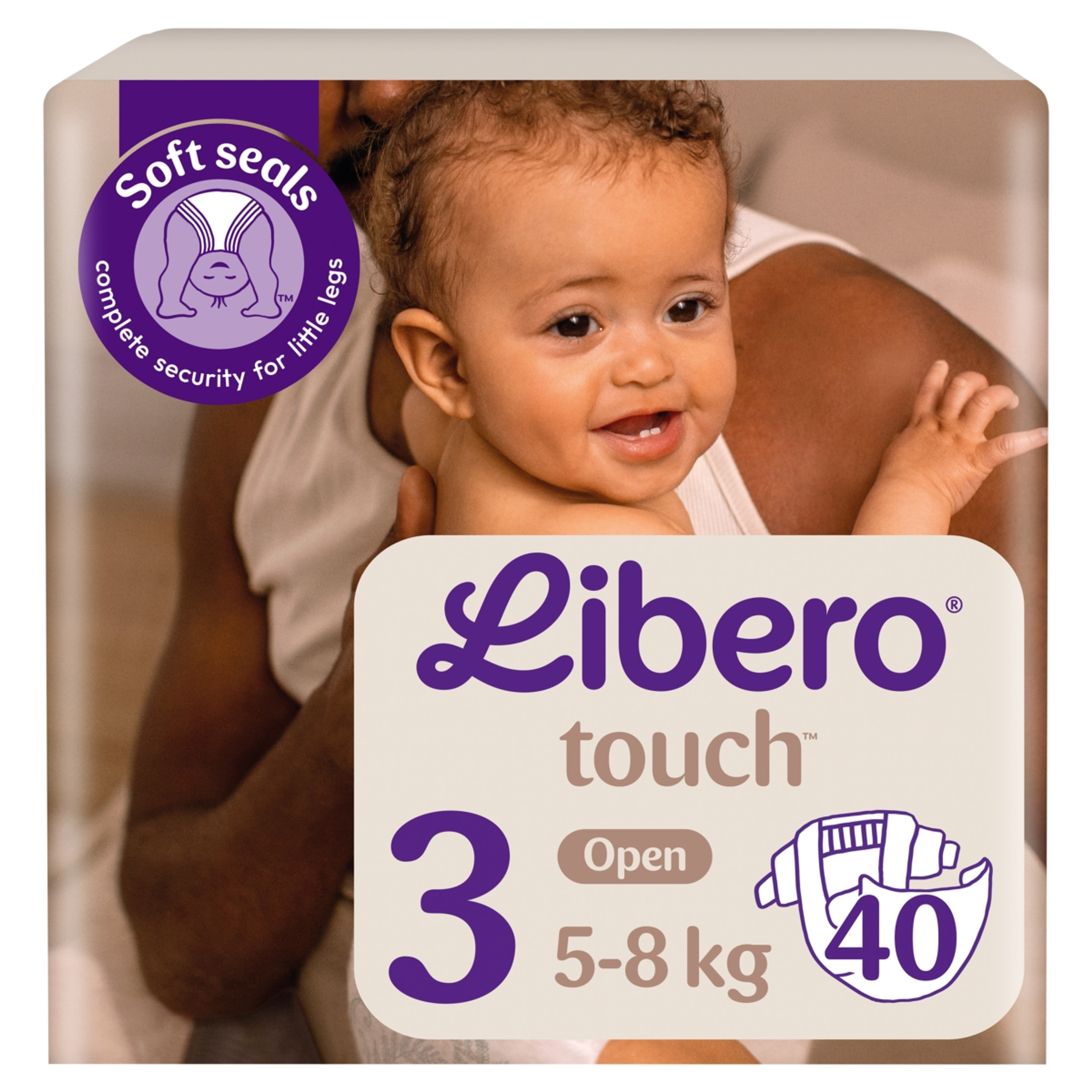 Libero Touch nadrágpelenka, méret: 3, 5-8 kg - 40 db-7