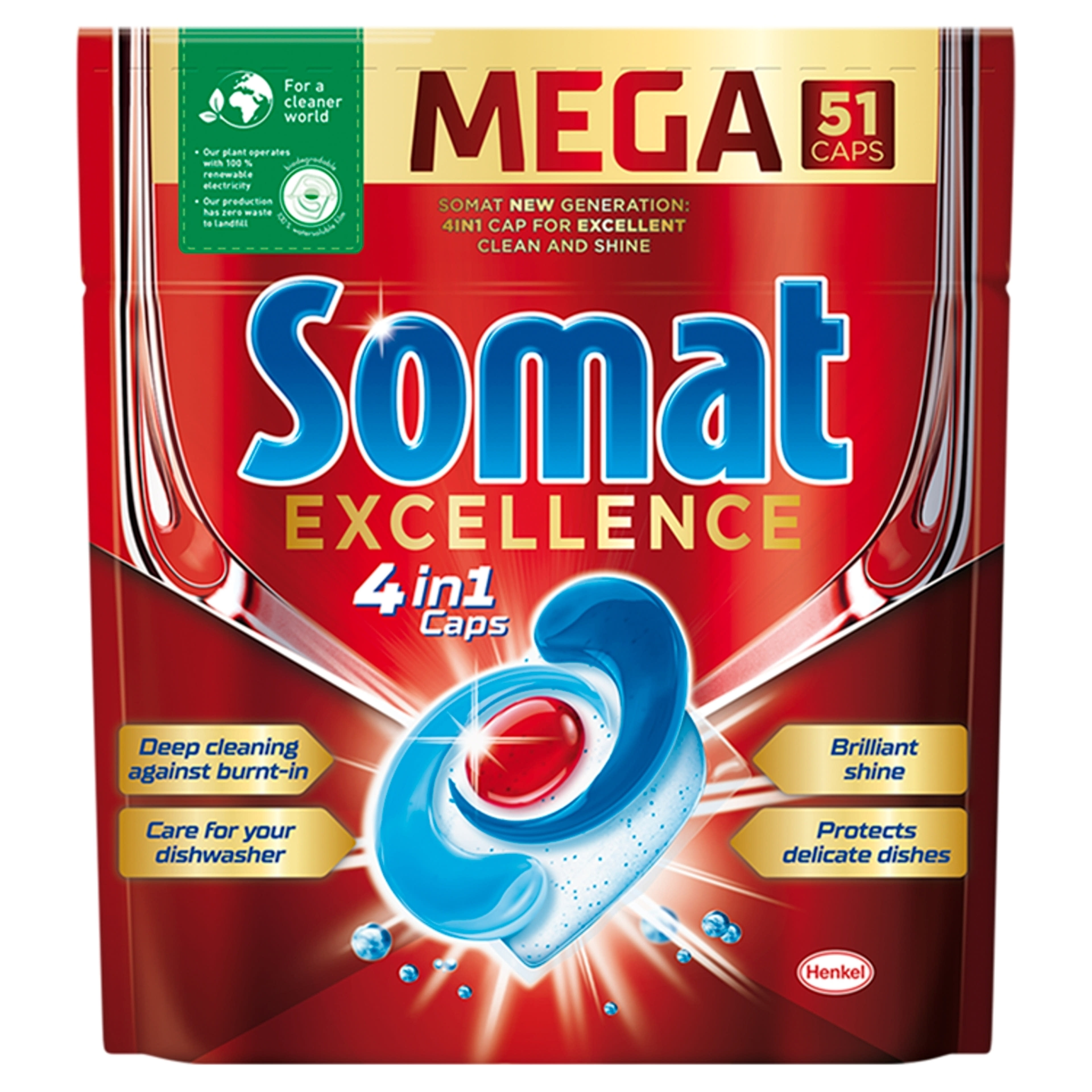 Somat Excellence mosogatógép tabletta, 51 mosás - 51 db-1