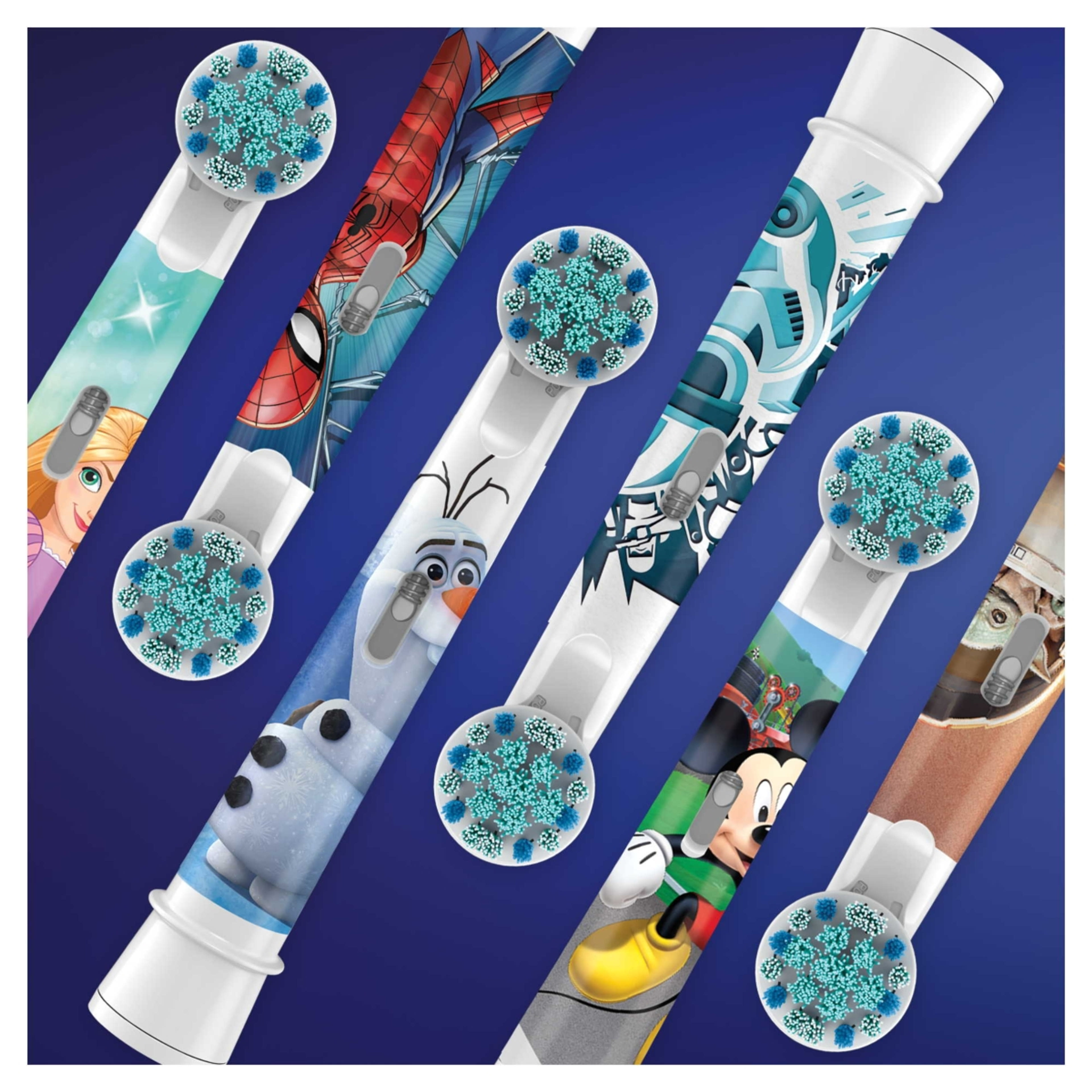 Oral-B Kids Frozen 2 elektromos fogkefe pótfej - 4 db-3