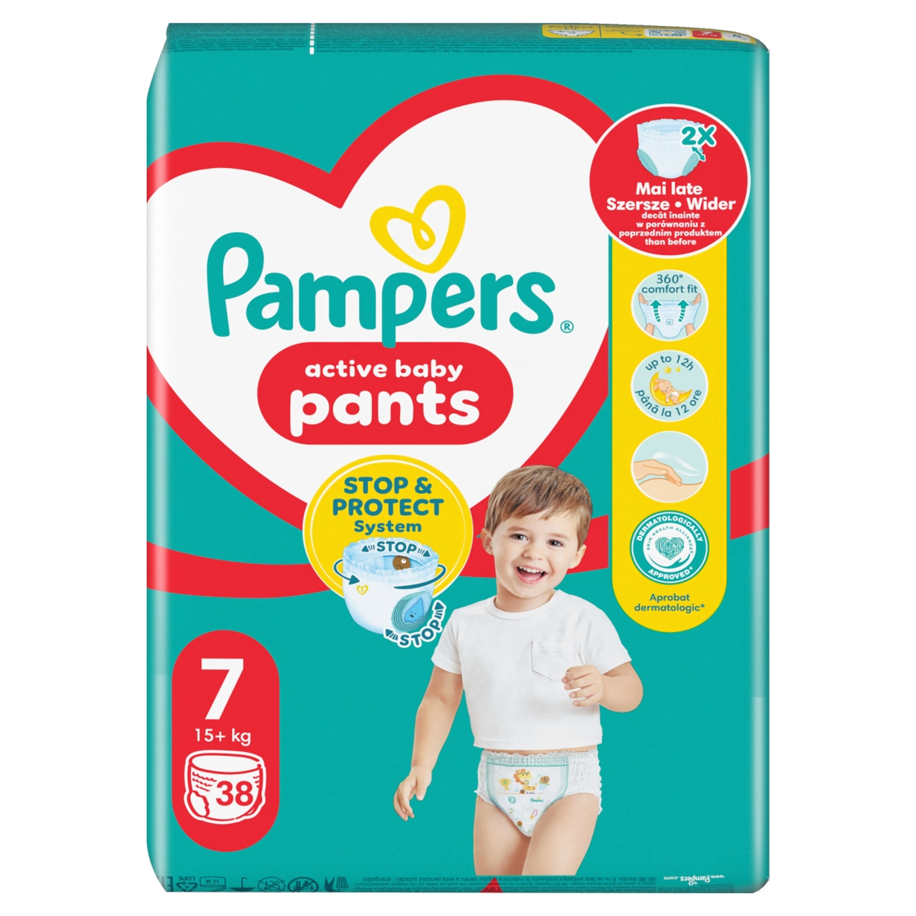 Pampers Pants bugyipelenka jumbo pack 7-es 17+ kg - 38 db