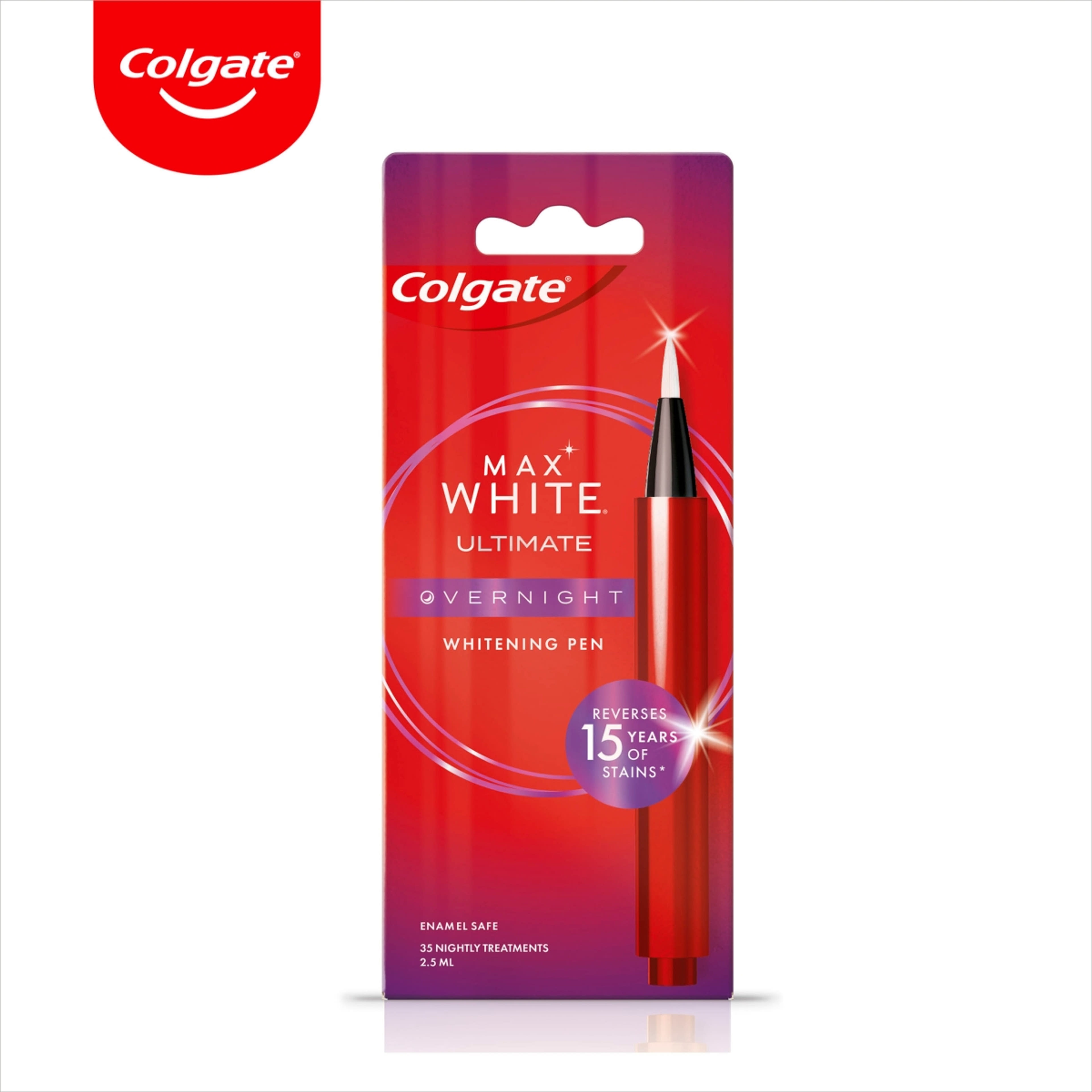 Colgate Max White Ultimate éjszakai fogfehérítő toll - 2,5 ml-10