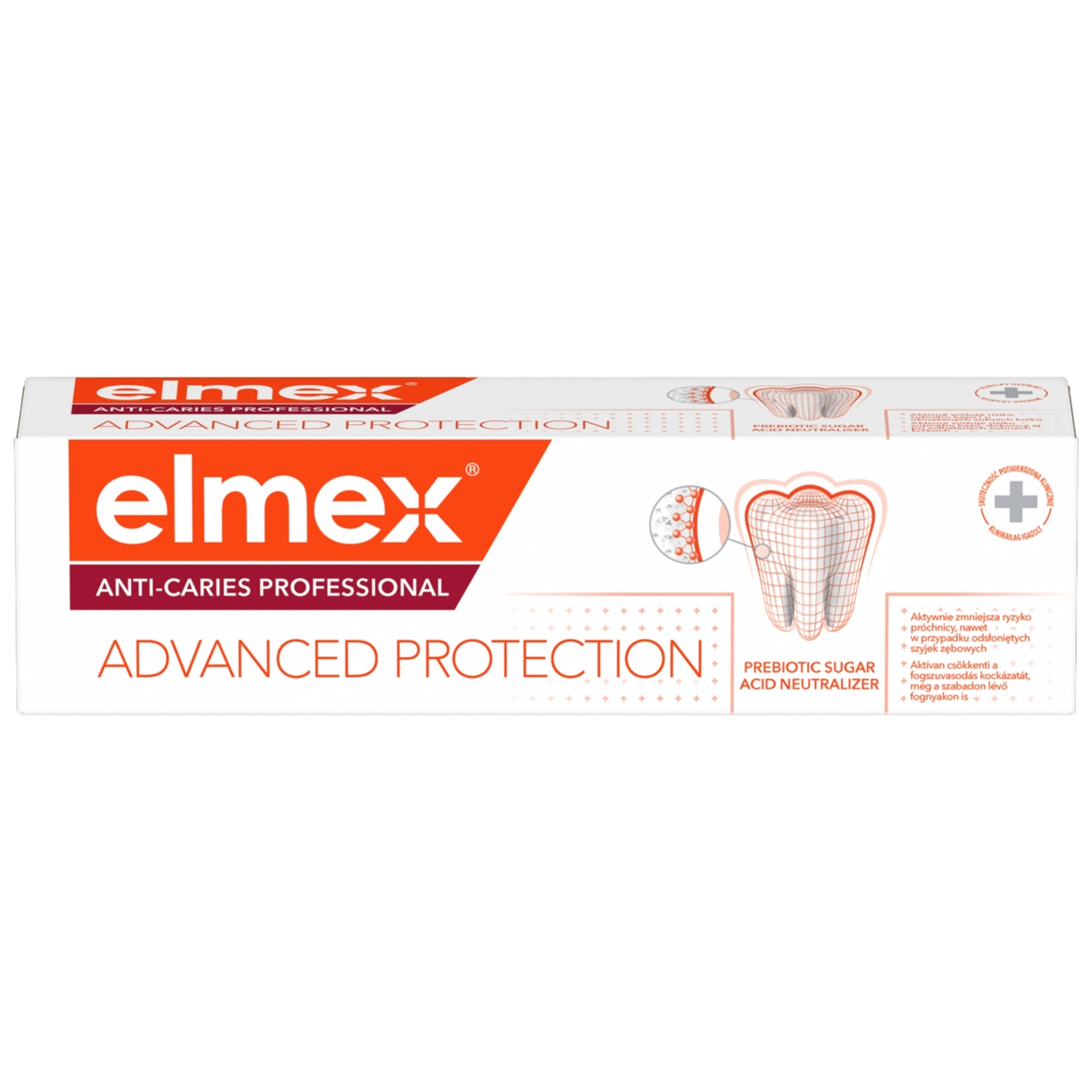 Elmex Anti-Caries Protection Professional fogkrém fogkrém - 75 ml-1