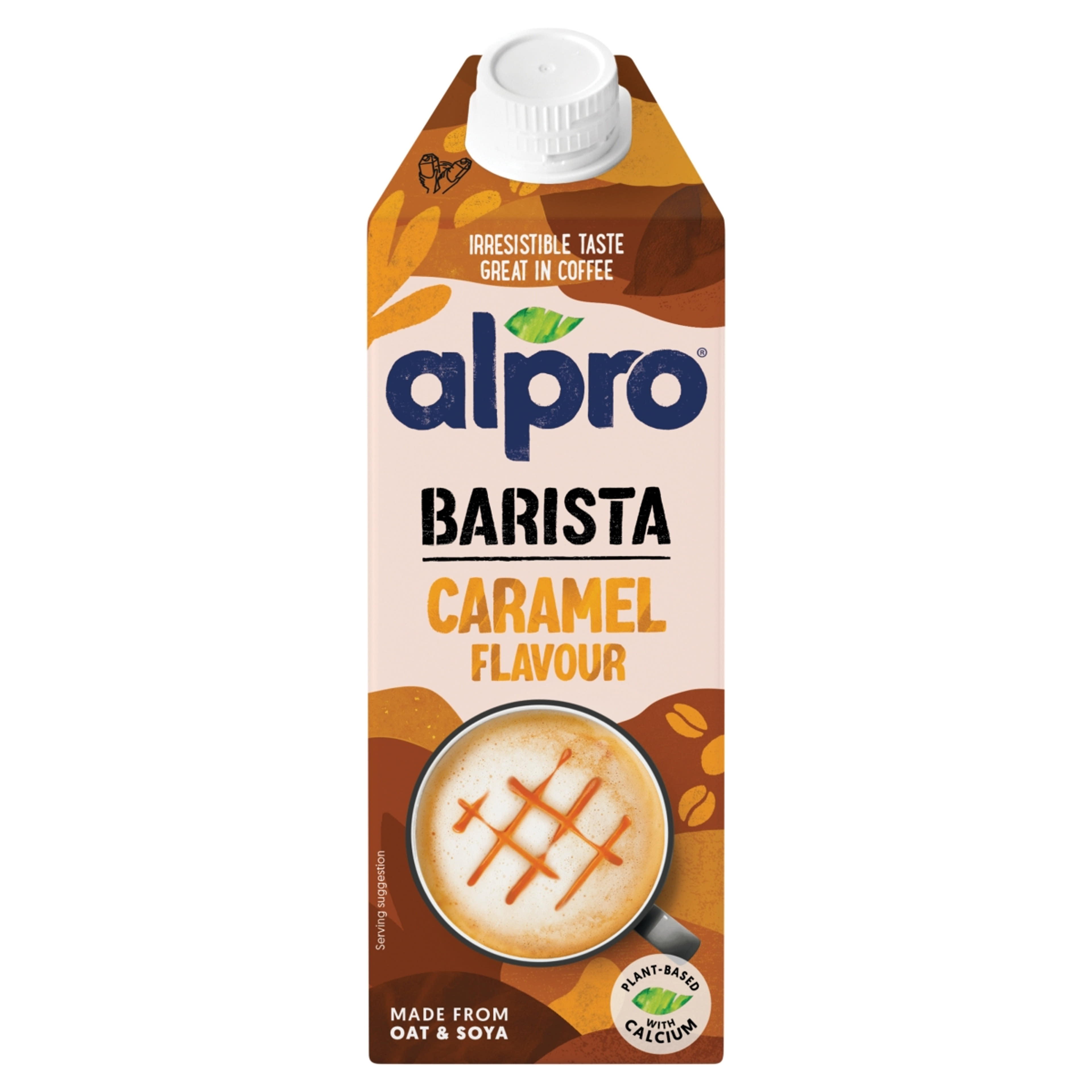 Alpro Barista karamellízű zab- és szójaital - 750 ml