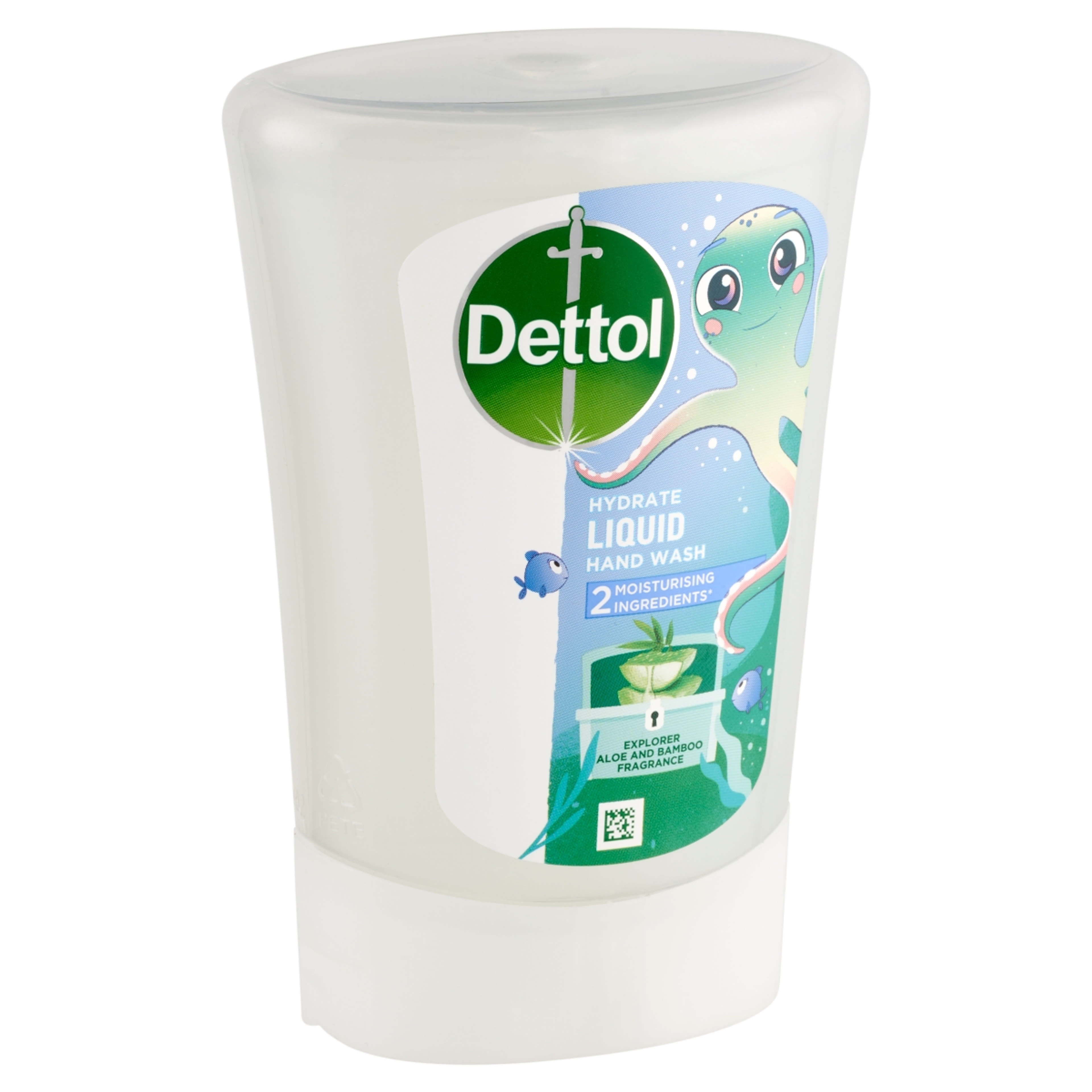 Dettol Kids érintés nélküli kézmosó készülék utántöltő aloe vera  - 250 ml-2