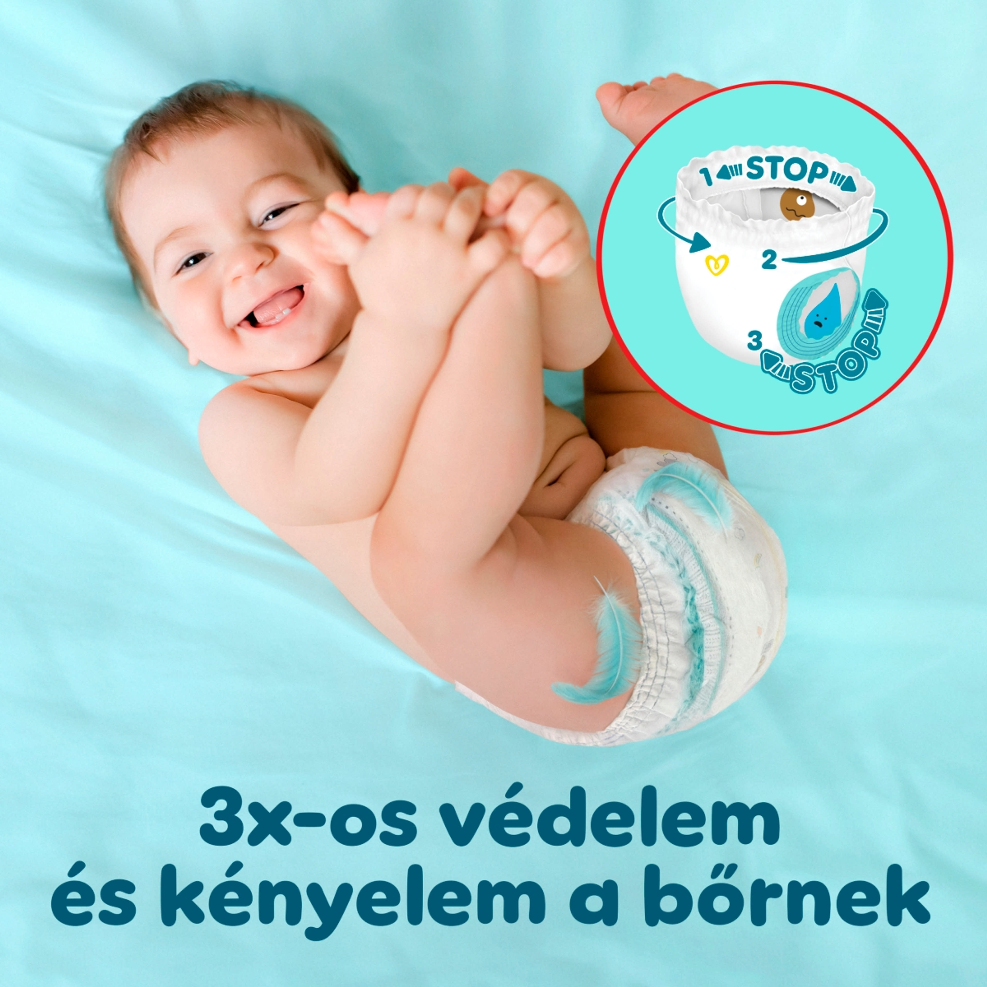 Pampers Premium Care Pants 4-es 9-15 kg - 58 db-2