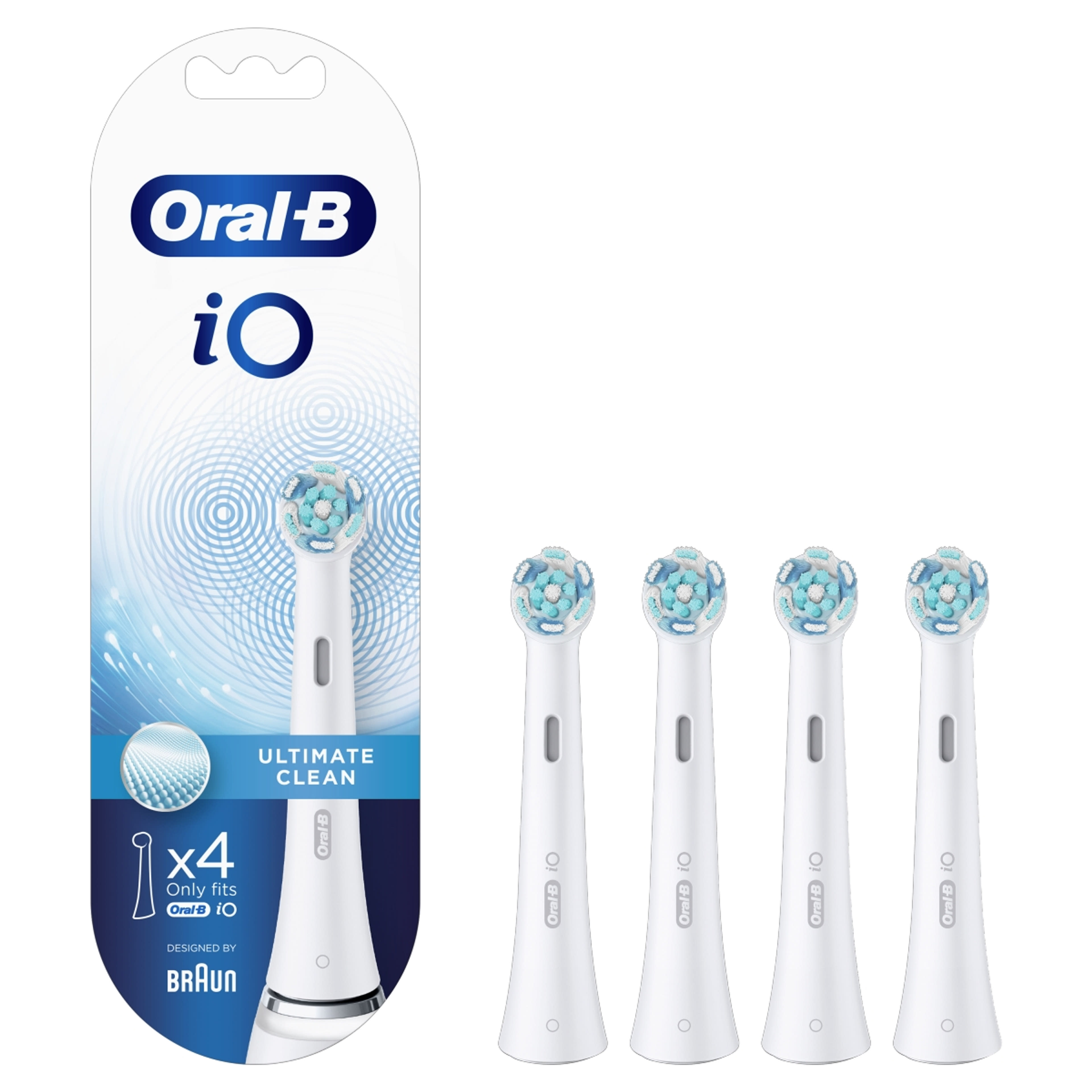 Oral B IO Ultimate Clean elektromos fogkefe pótfej - 4 db-2
