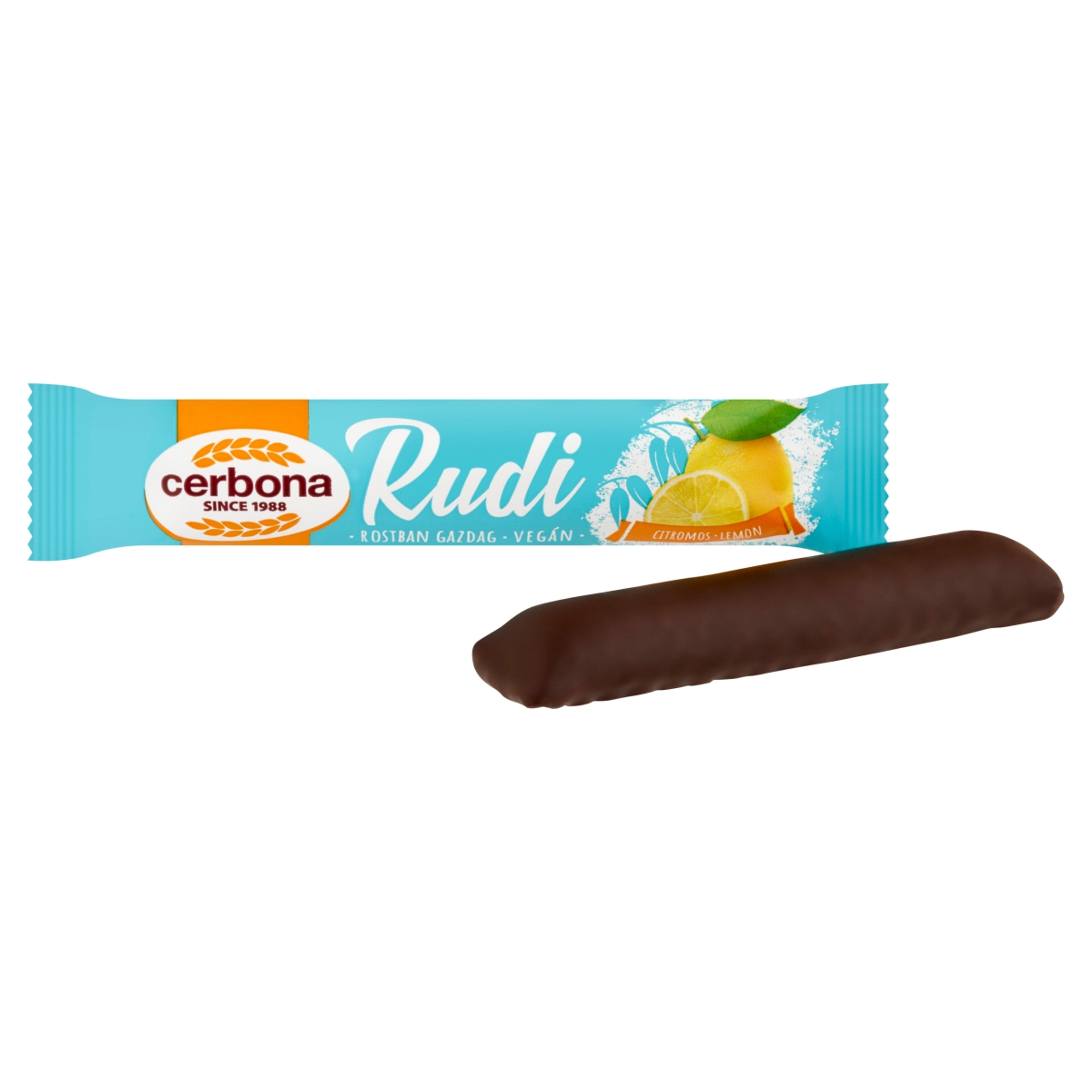 Cerbona Rudi zabrúd citromos töltelékkel, kakaós bevonattal - 30 g-2