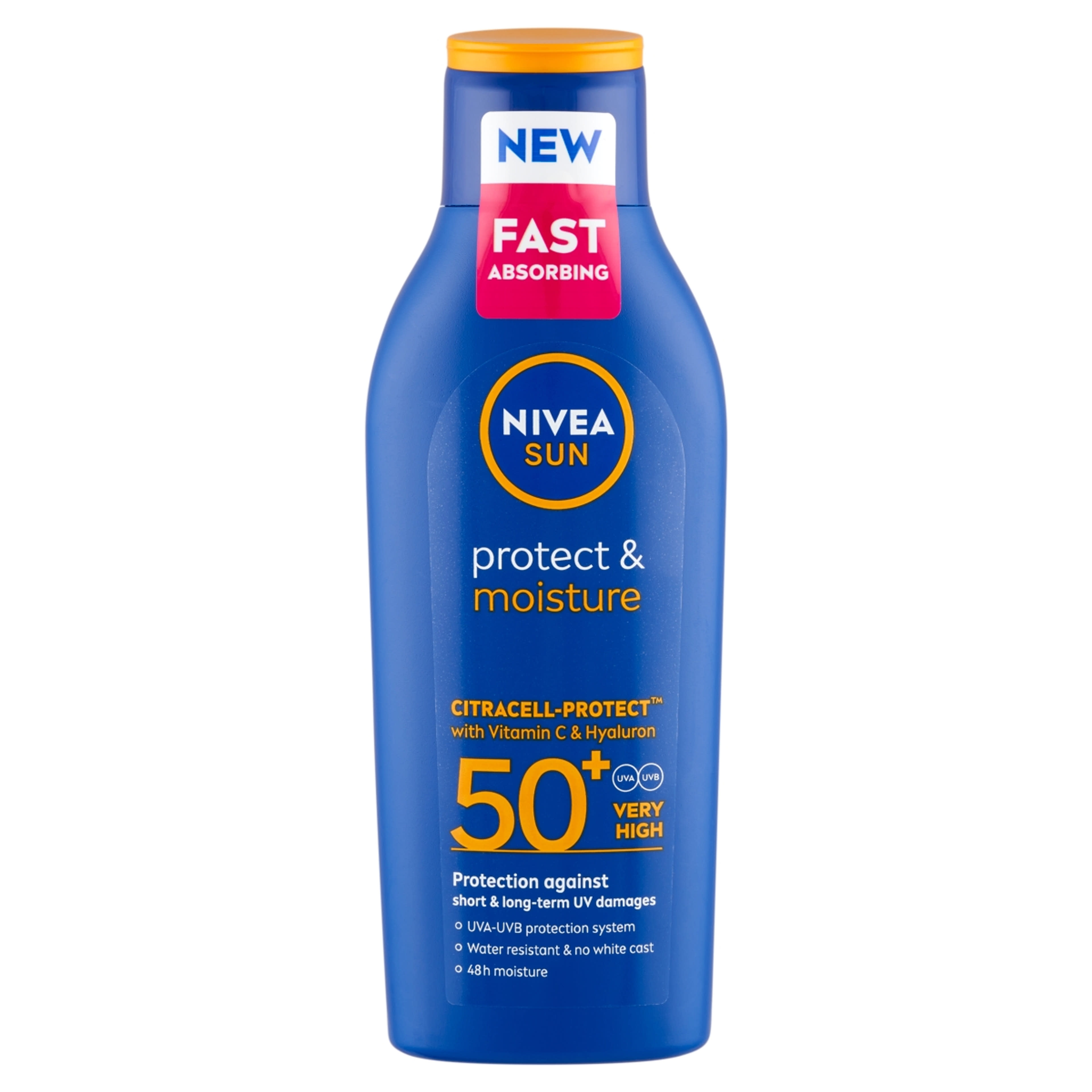 NIVEA SUN Protect & Moisture hidratáló naptej FF50+ - 200 ml-1