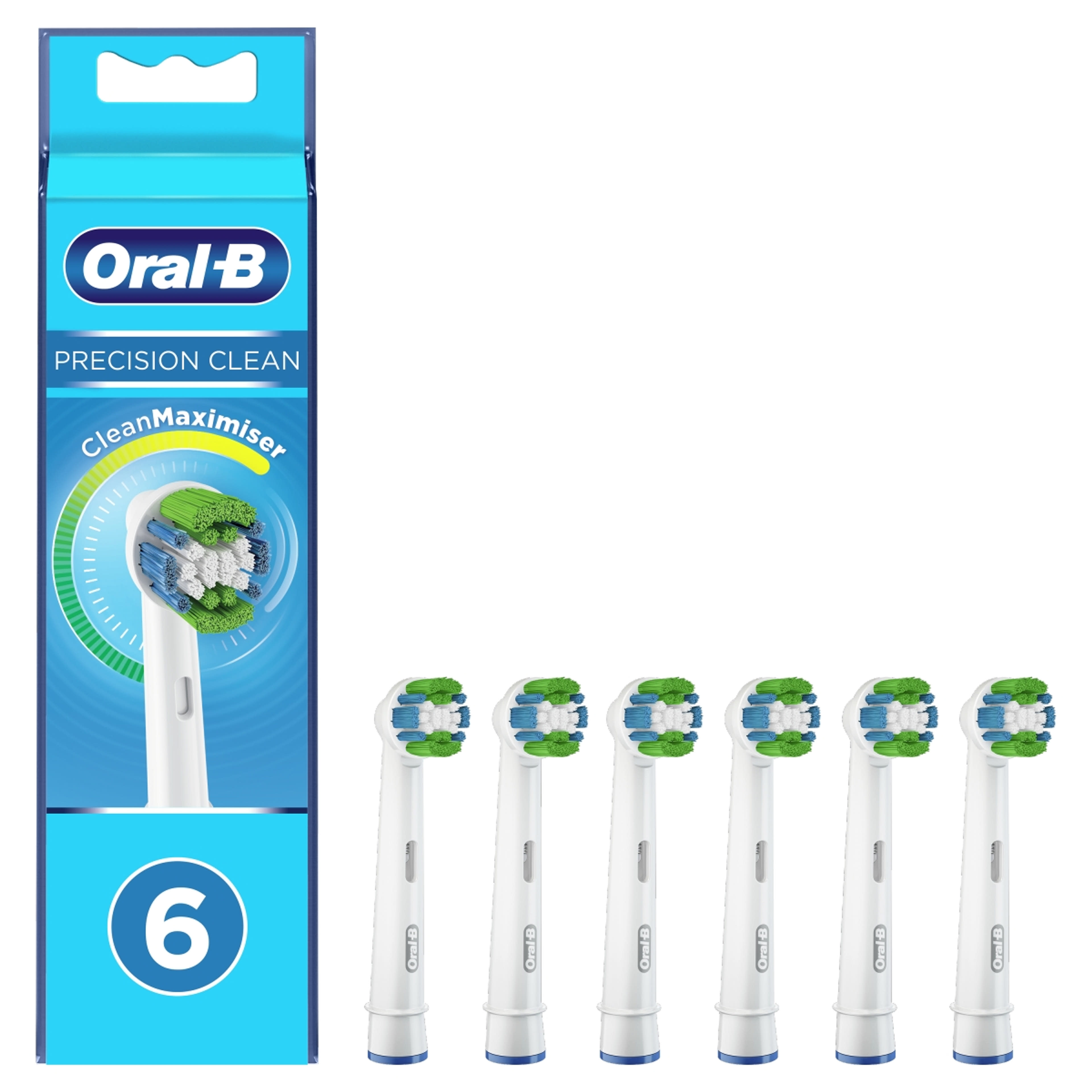 Oral B Precision Clean elektromos fogkefe pótfej - 6 db-7