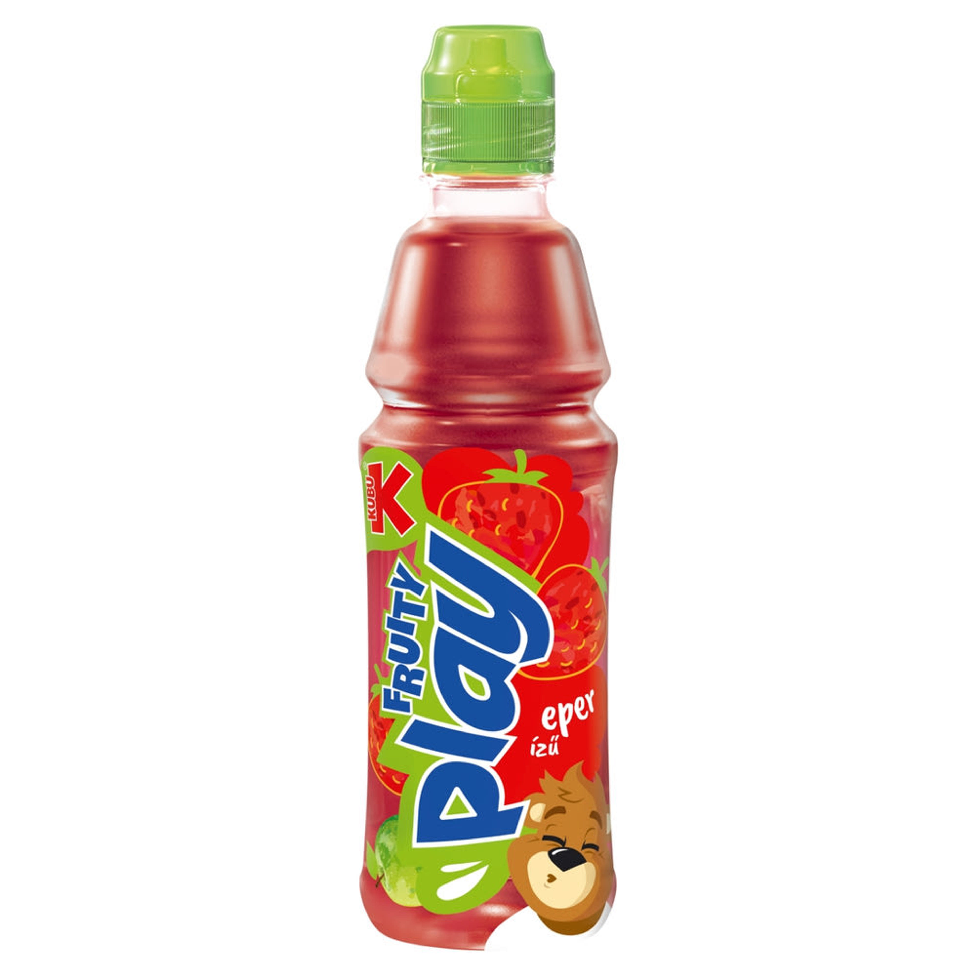 Kubu Fruity Play eper ízű ital - 400 ml