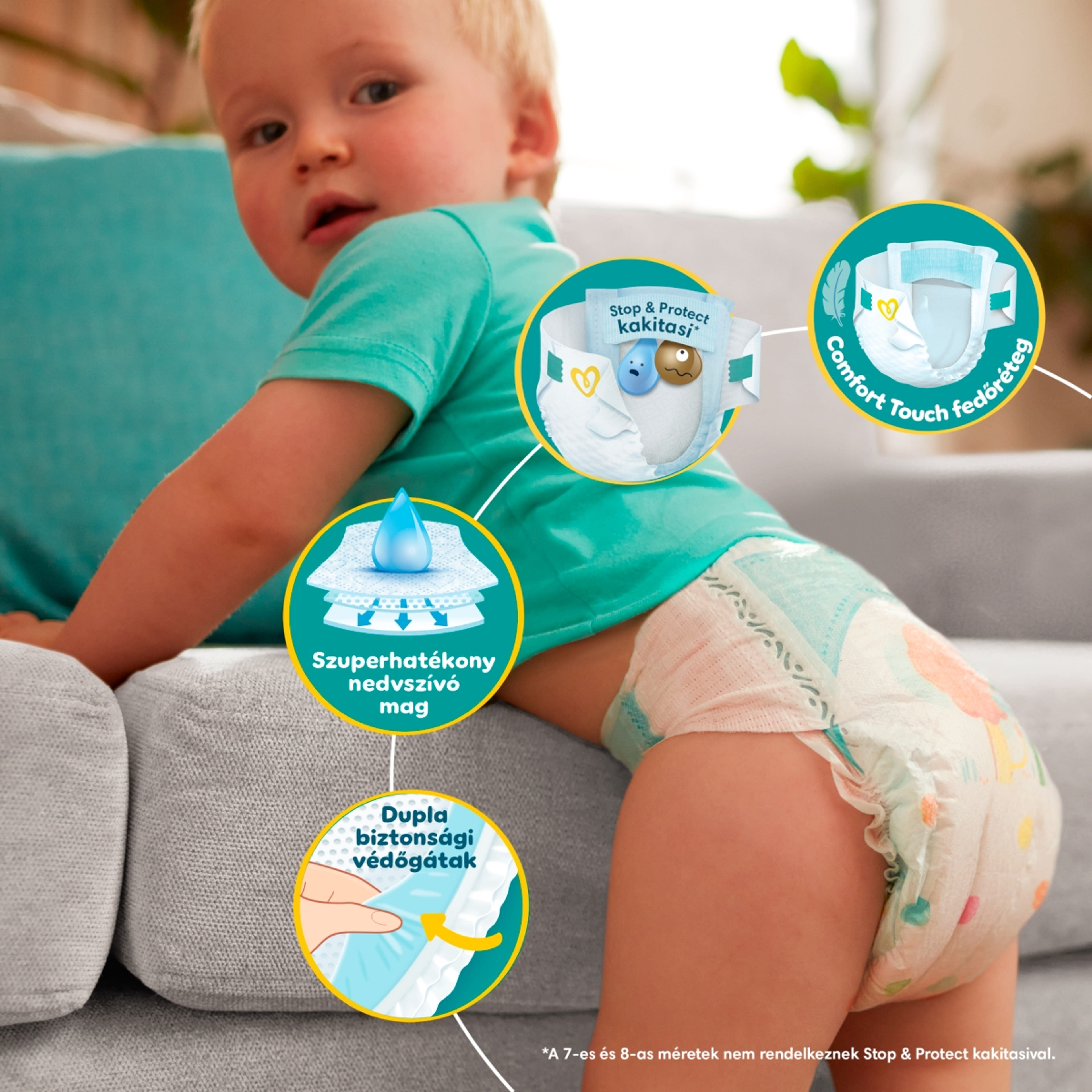 Pampers Active Baby pelenka monthly pack 3-as 6-10 kg - 208 db-6
