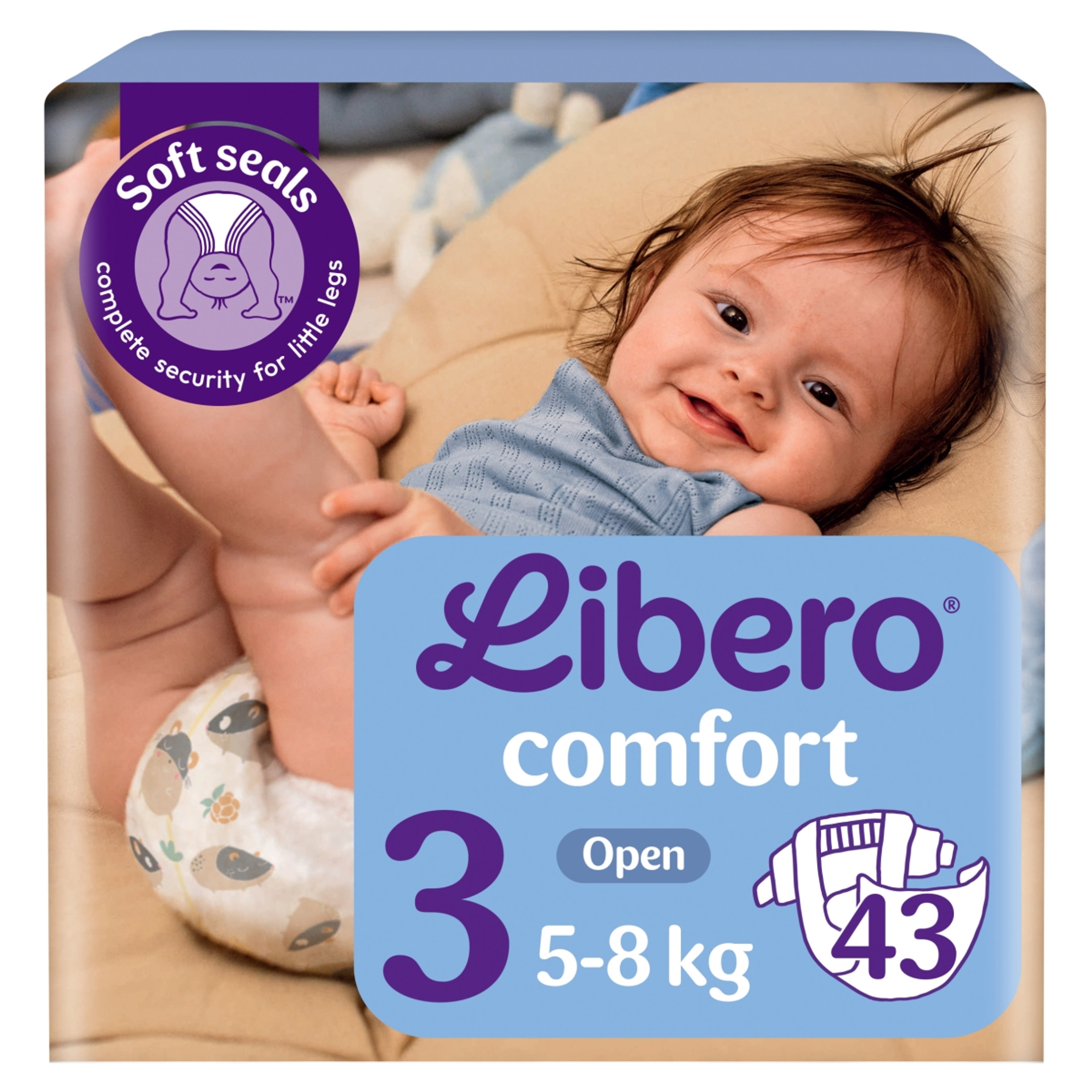 Libero Comfort nadrágpelenka, méret: 3, 5-8 kg - 43 db-7