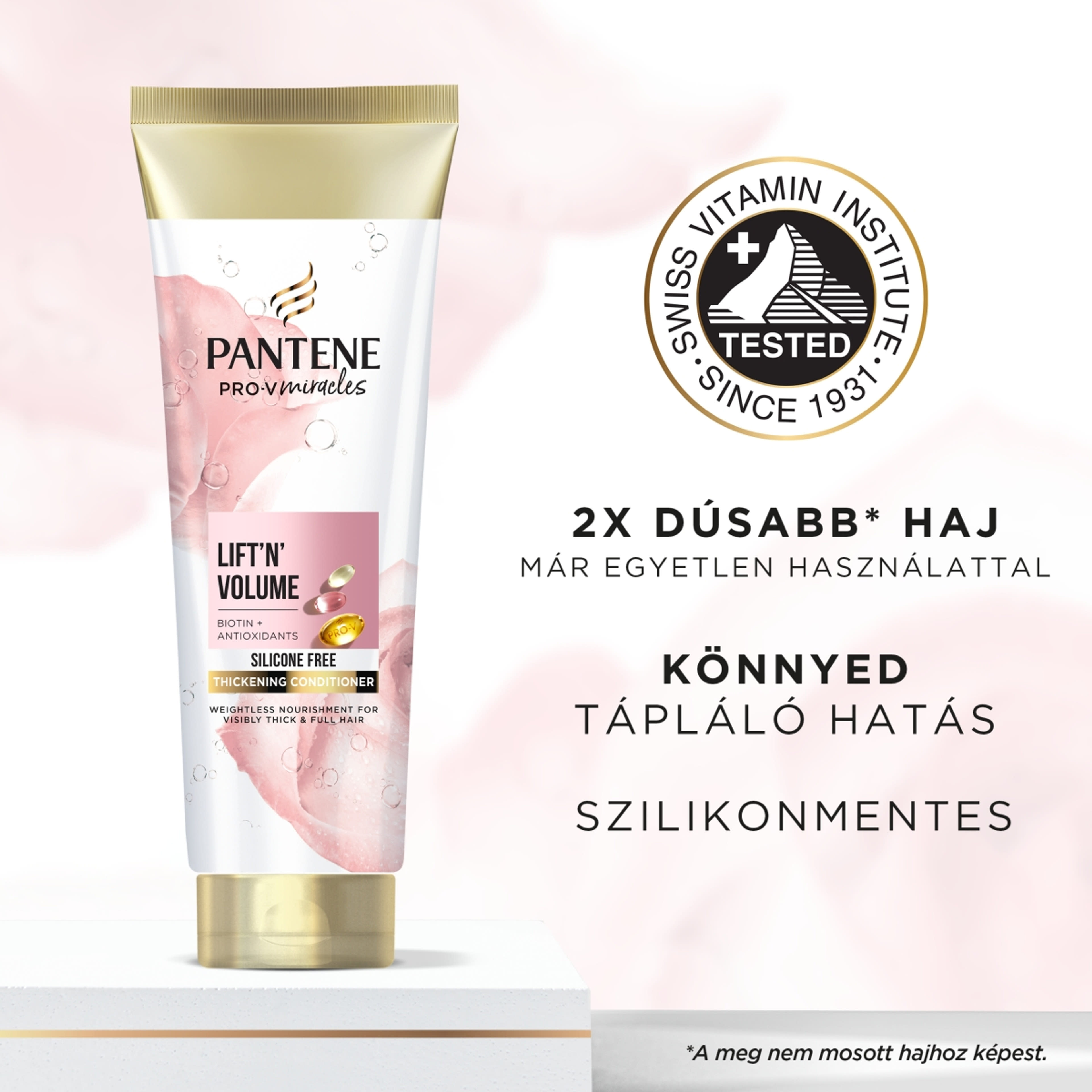 Pantene Rose Miracle balzsam - 160 ml-3