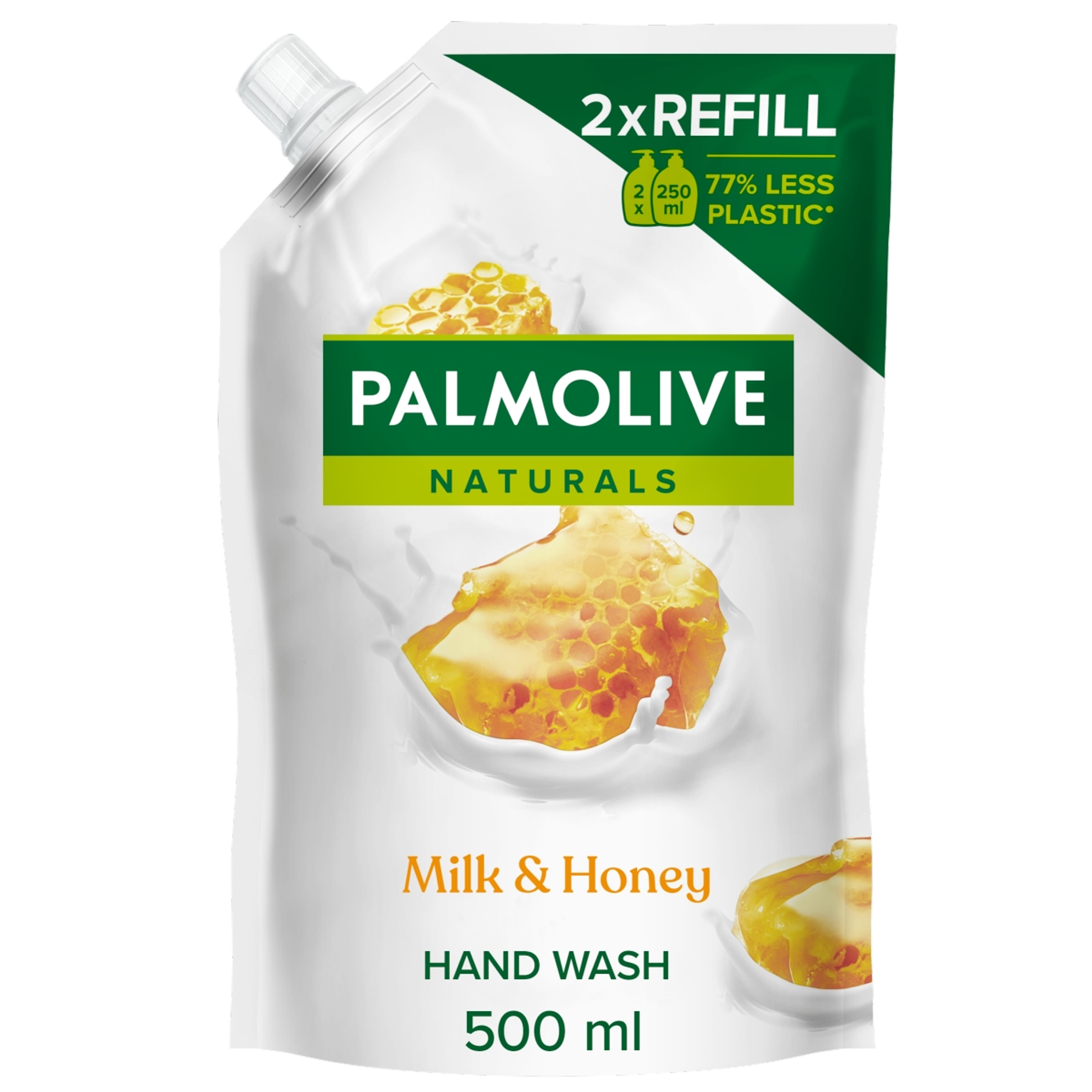 Palmolive Naturals Milk & Honey folyékony szappan utántöltő - 500 ml