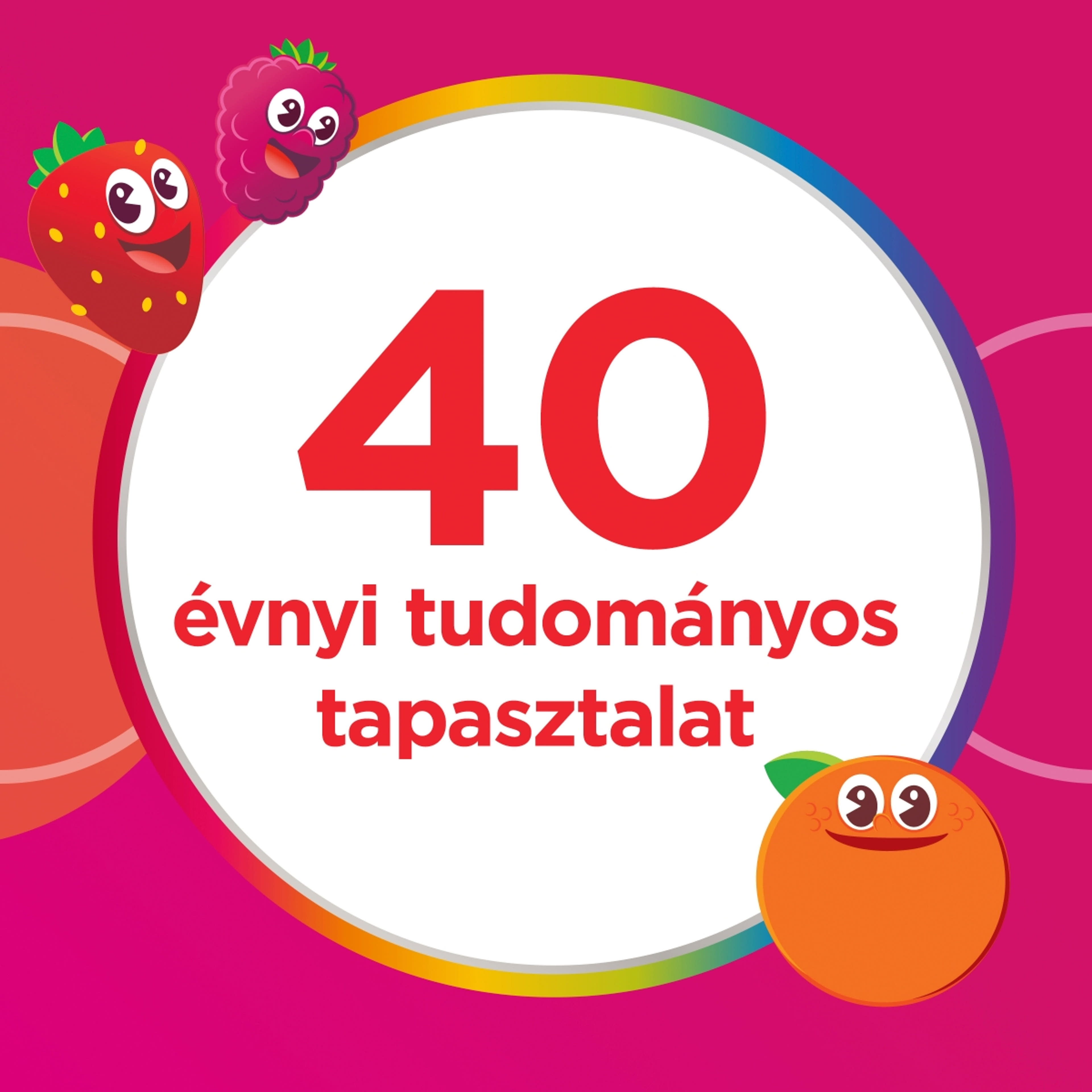 Centrum Kids Multifruit gumivitamin narancs, cseresznye és eper izesítésű - 60 db-6