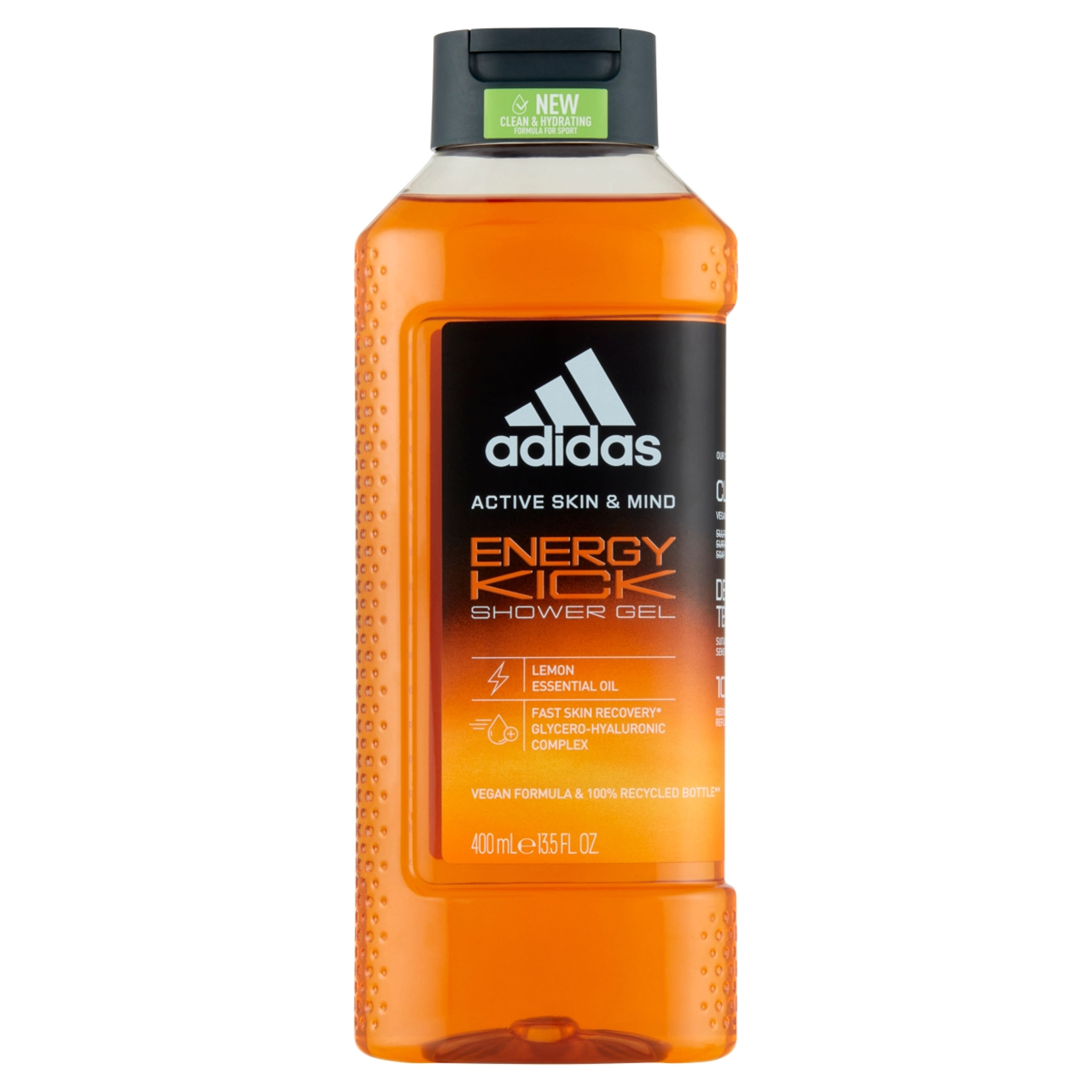 Adidas Active Skin&Mind Energy Kick férfi tusfürdő - 400 ml