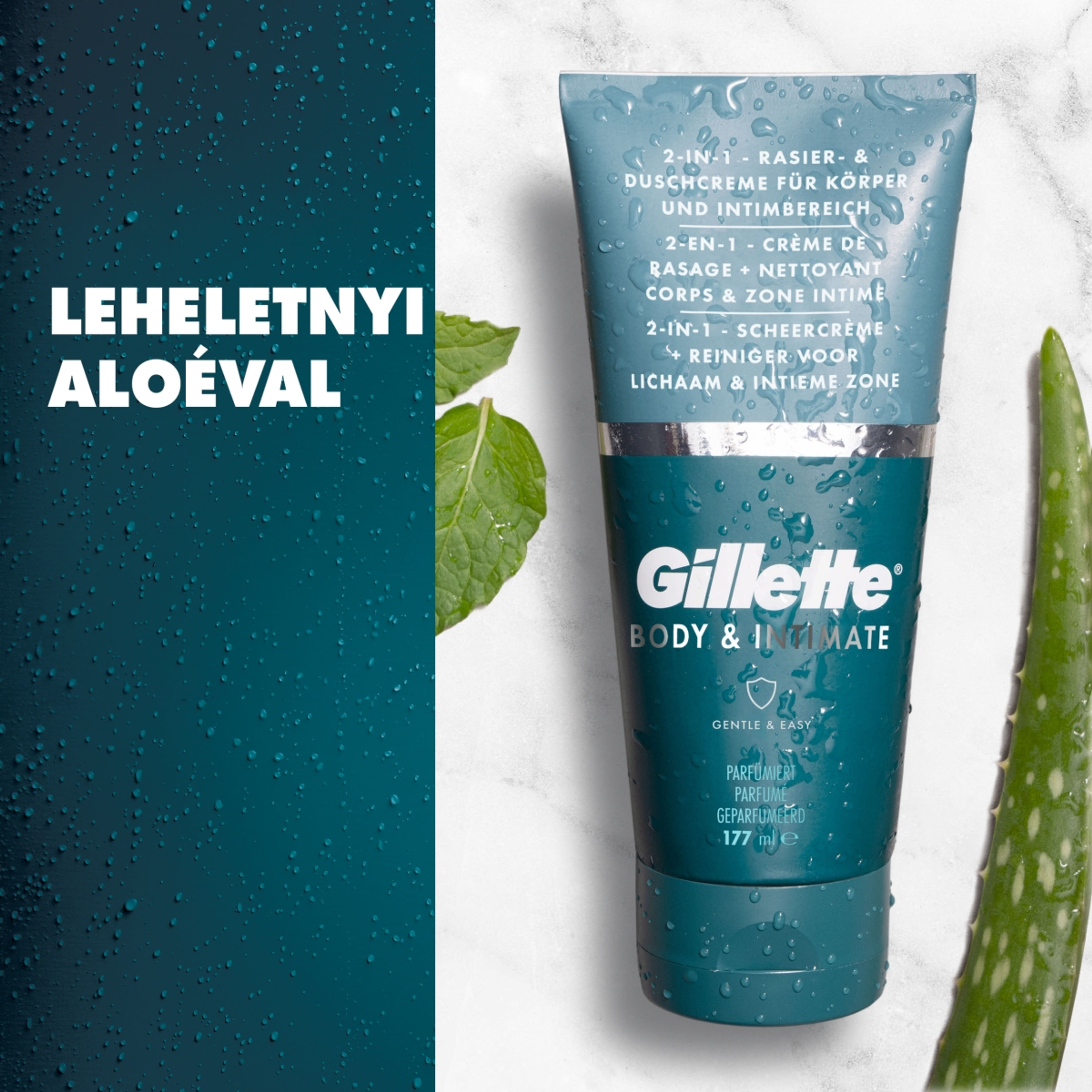 Gillette Body & Intimate borotvakrém és bőrtisztító - 150 ml-6