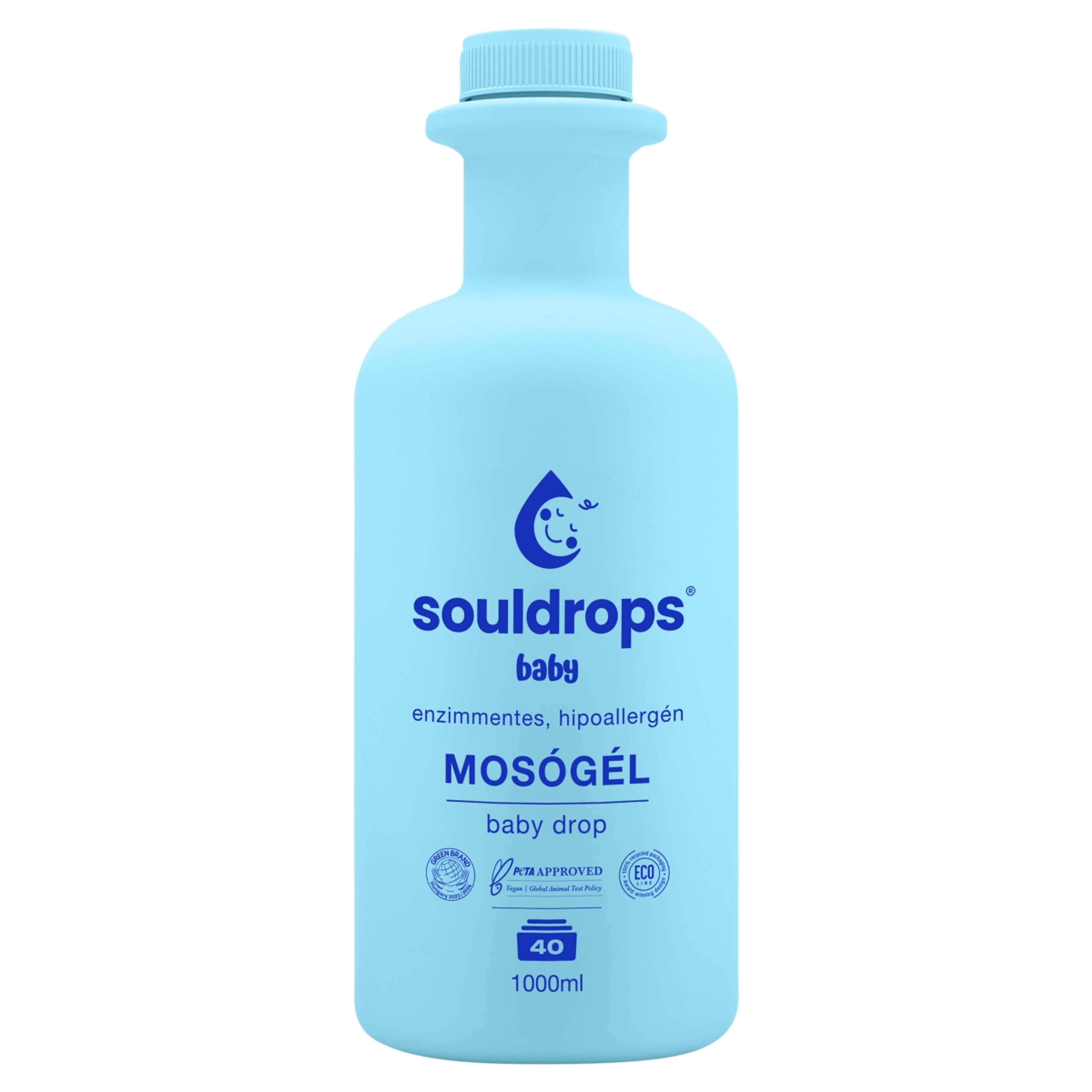 Souldrops Baby mosógél 40 mosás - 1000 ml-1