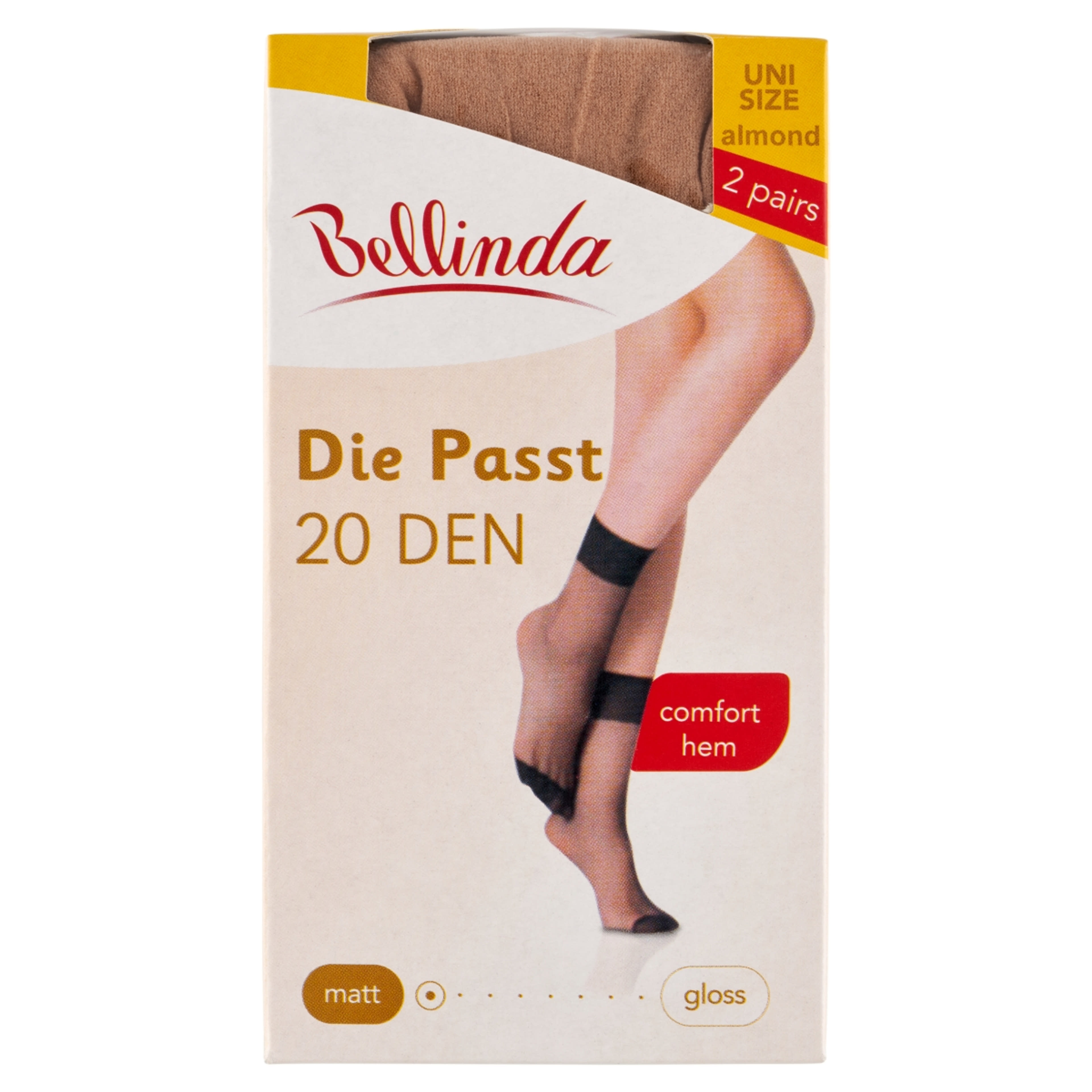 Bellinda Die Passt 20 Den Almond Bokafix - 1 db-1