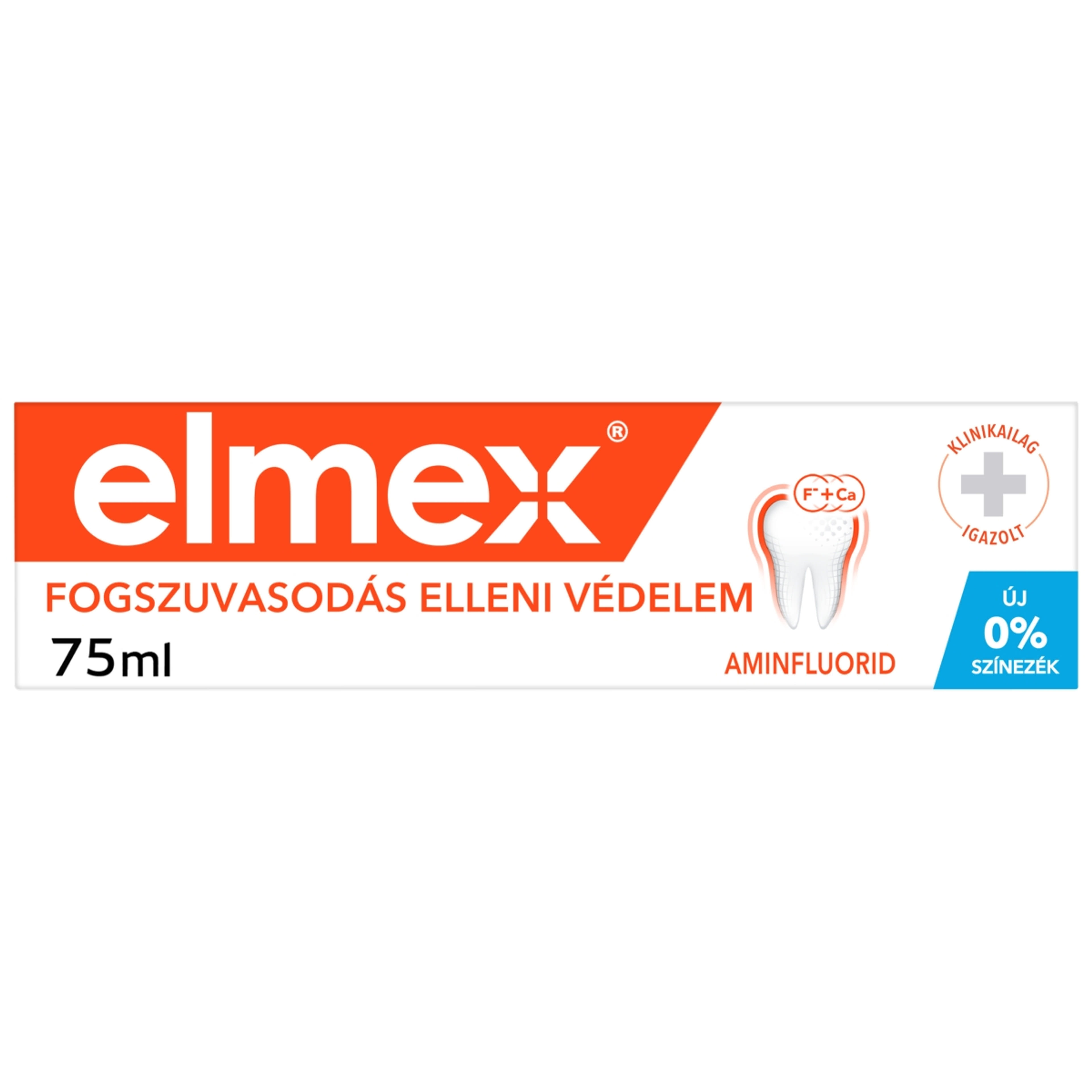 Elmex Caries Protection fogszuvasodás elleni fogkrém aminfluoriddal - 75 ml-4