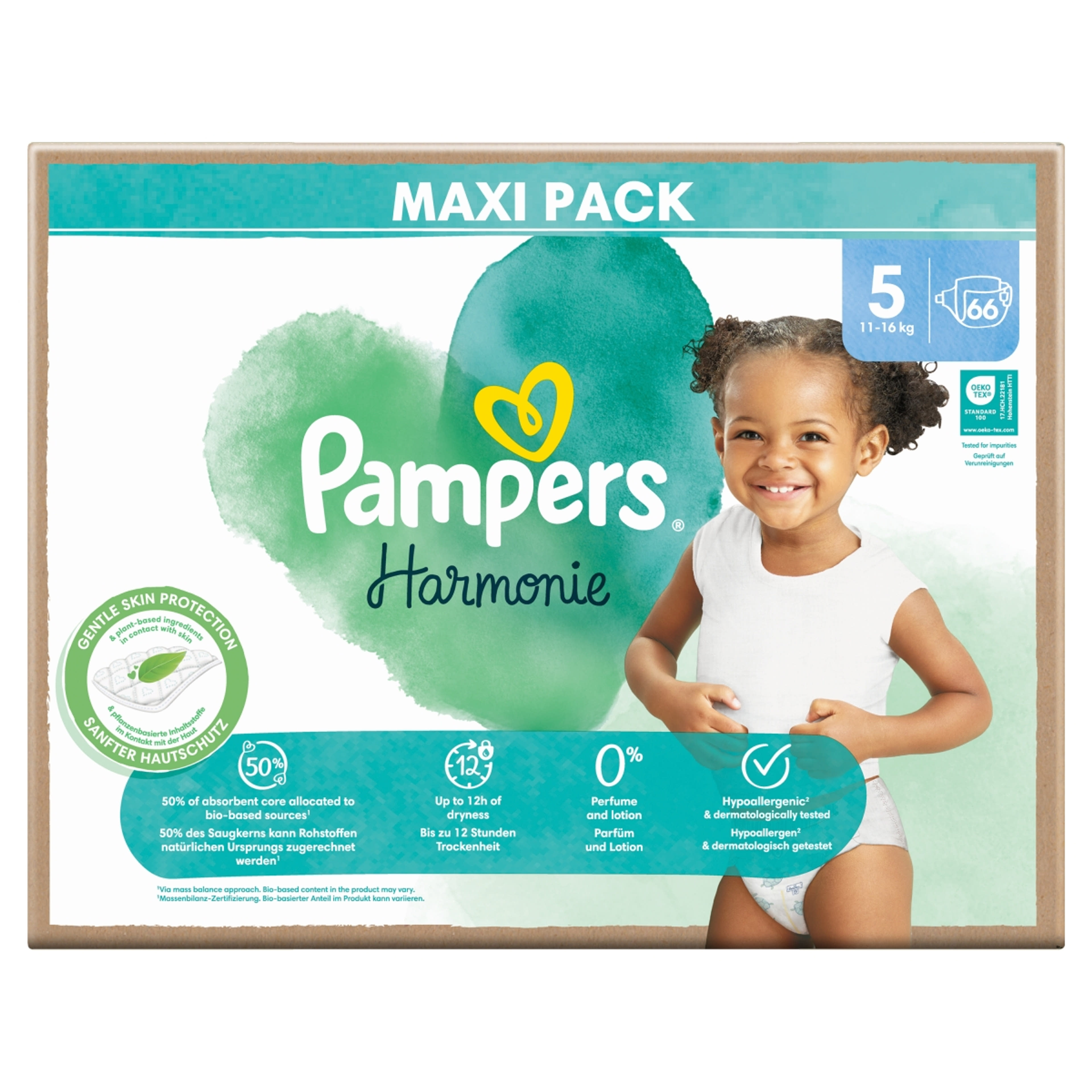 Pampers Harmonie Baby pelenka 5-ös 11-16 kg - 66 db-1