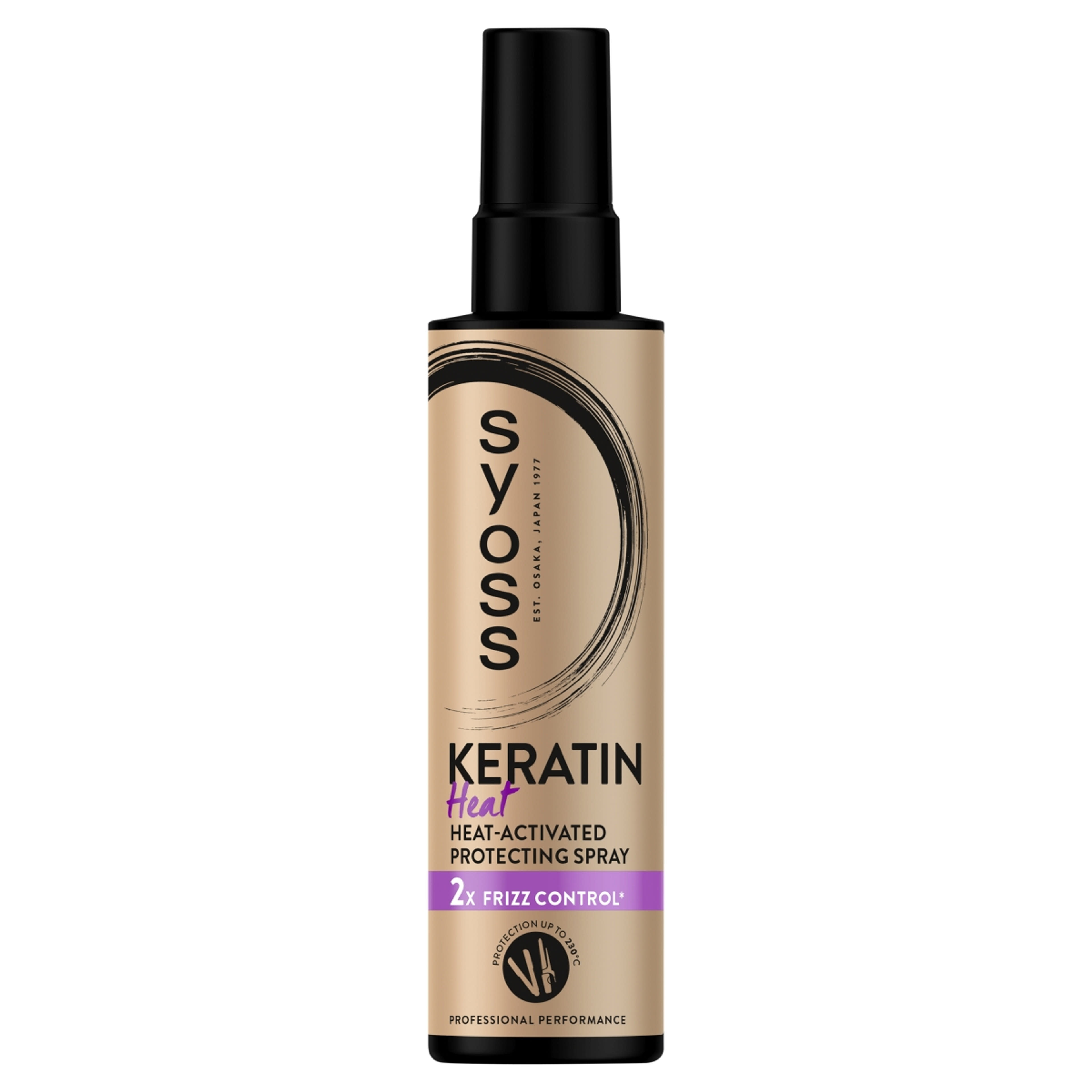 Syoss Keratin Heat Hővédő Hajformázó spray - 200 ml-1