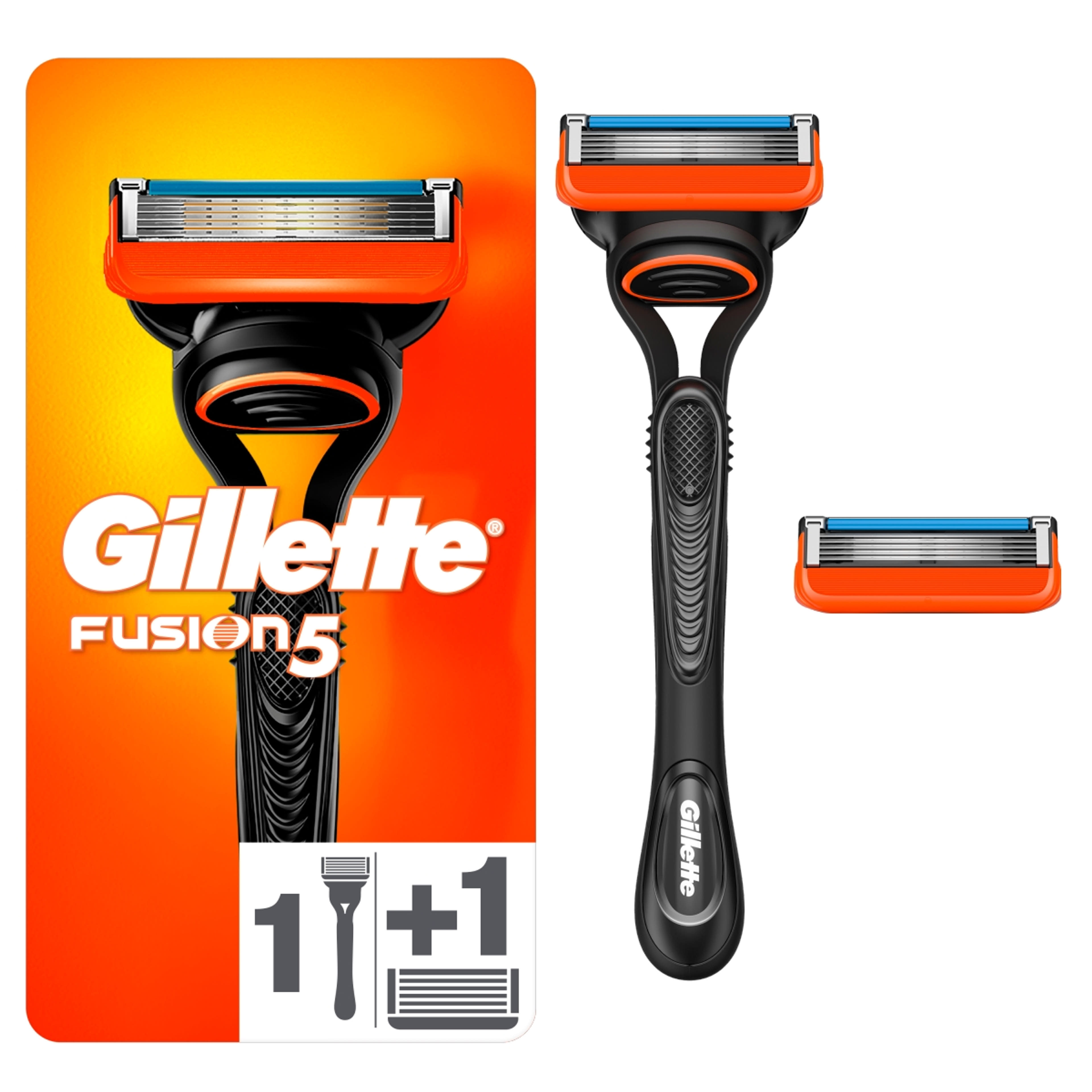 Gillette Fusion 5 pengés borotva 2 db betéttel - 1 db-4