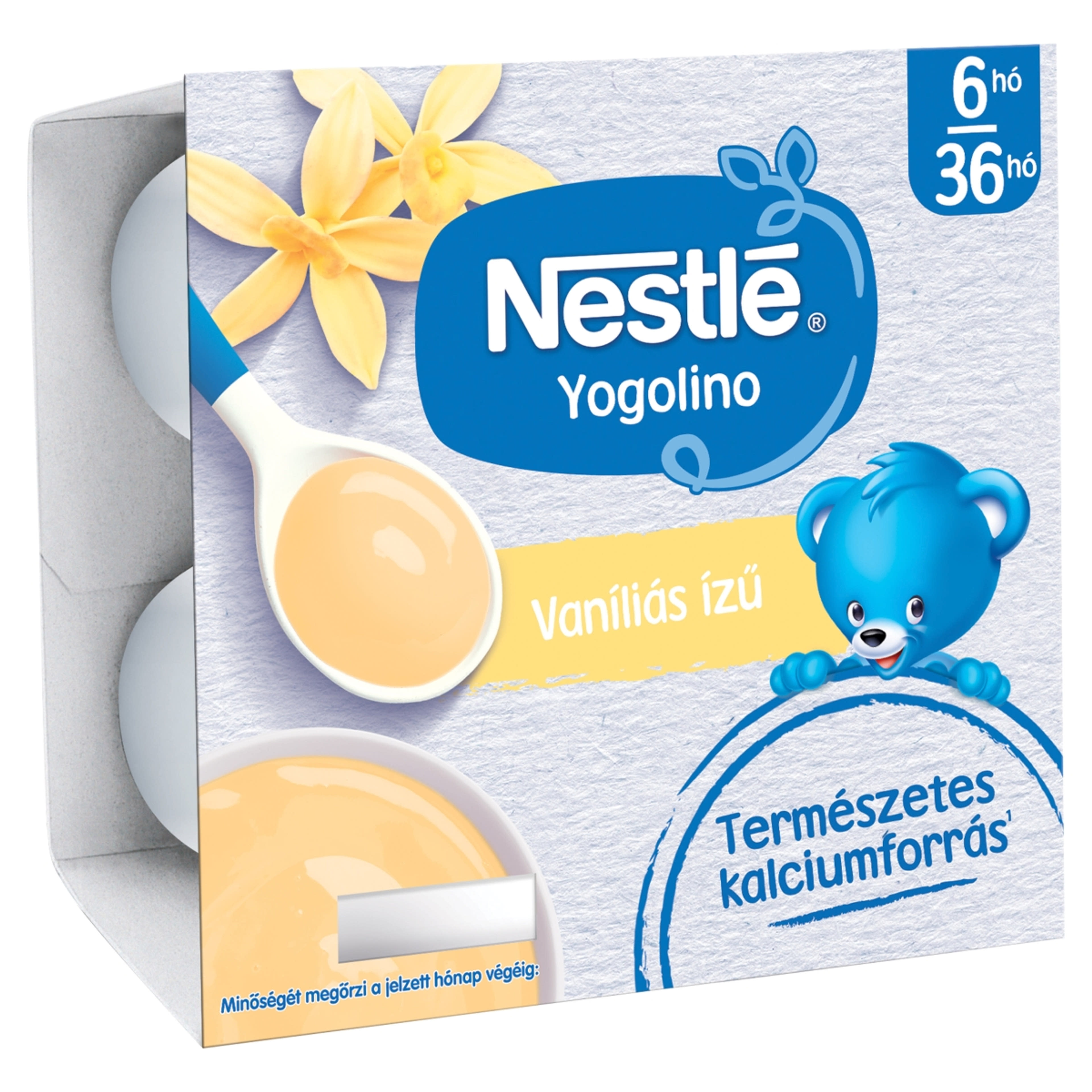Nestlé Yogolino Babapuding Vaníliás 6 Hónapos Kortól 4*100g - 400 g-2