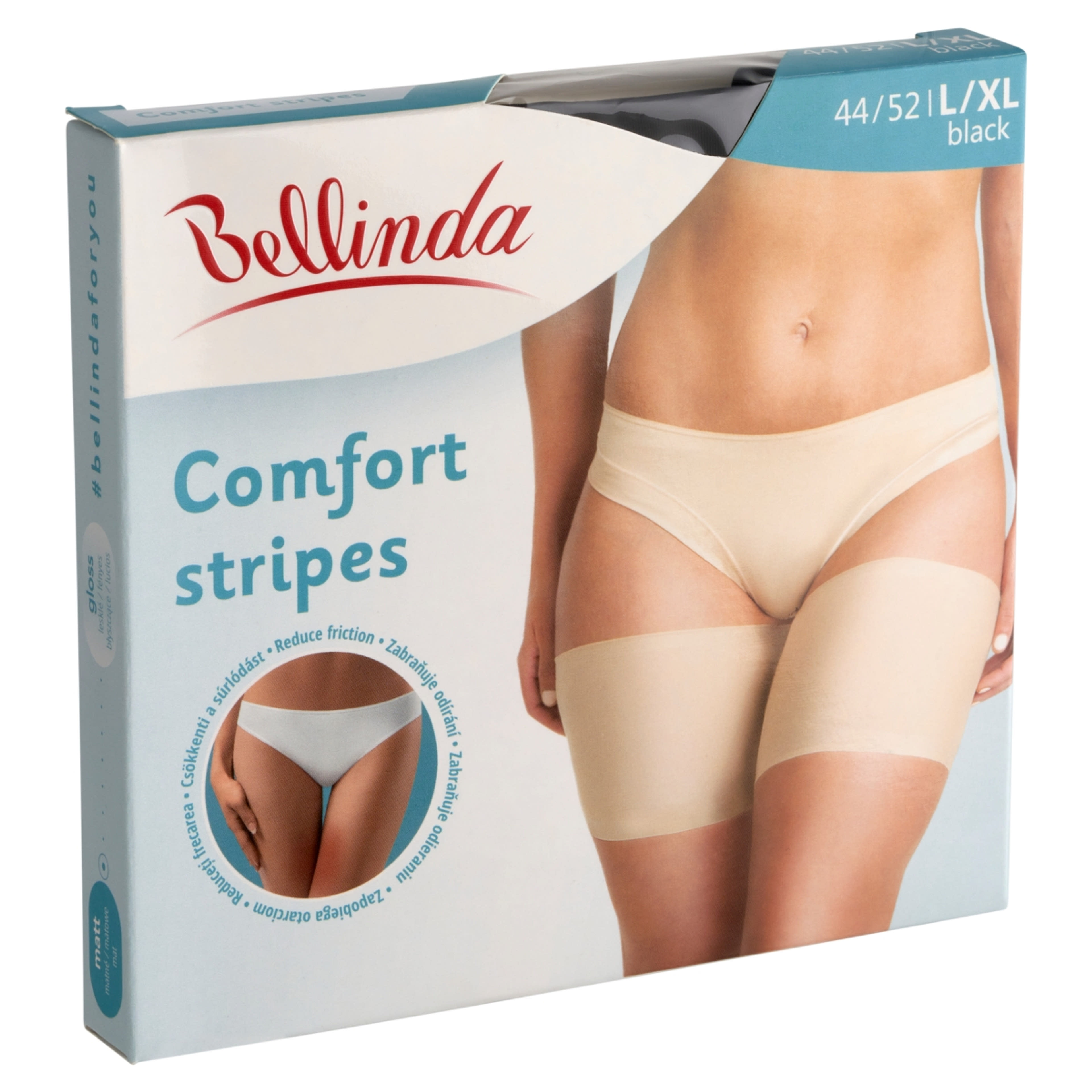 Bellinda combformáló szalag, fekete L/XL - 1 db-2