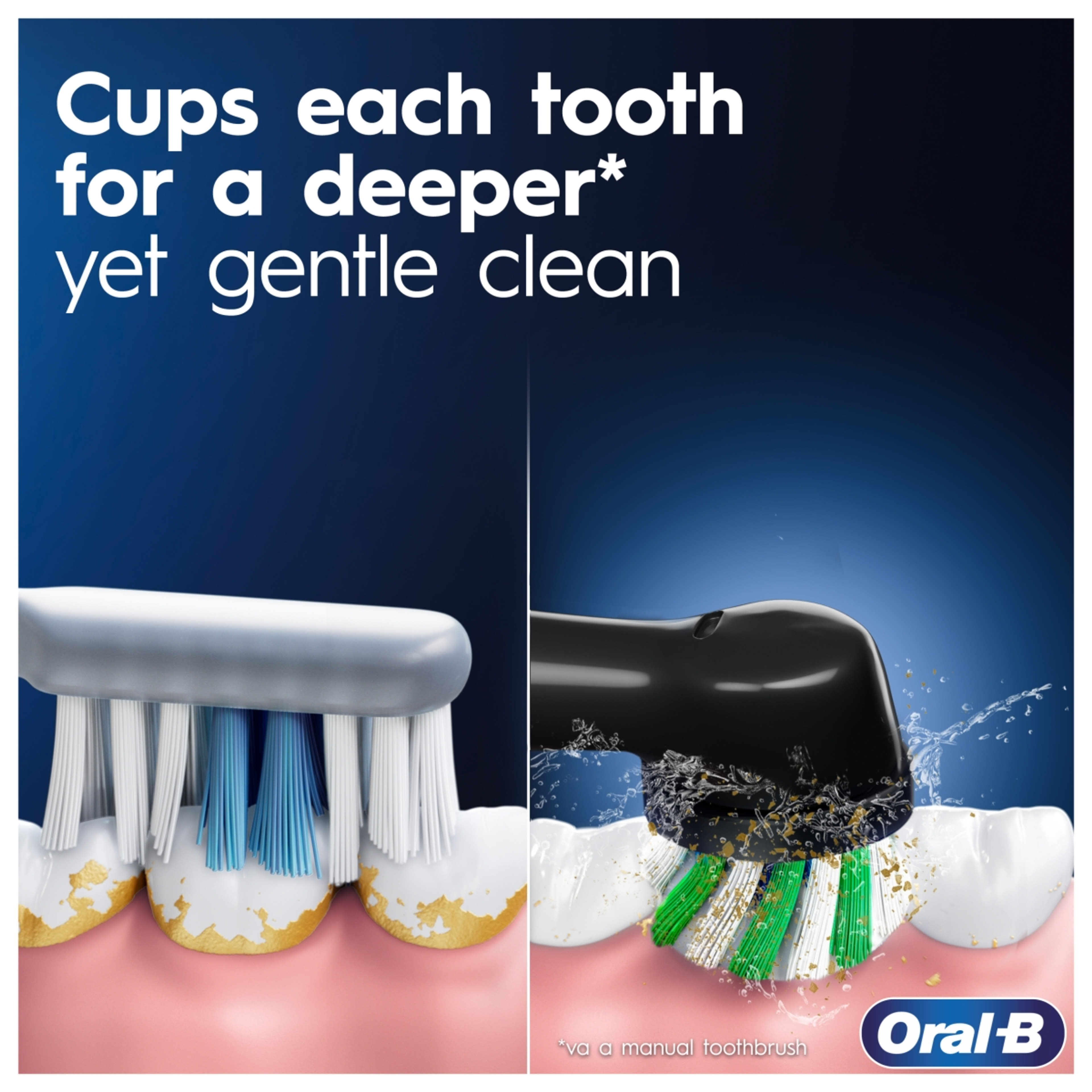 Oral-B Vitality Pro elektromos fogkefe fehér/kék - 1 db-2