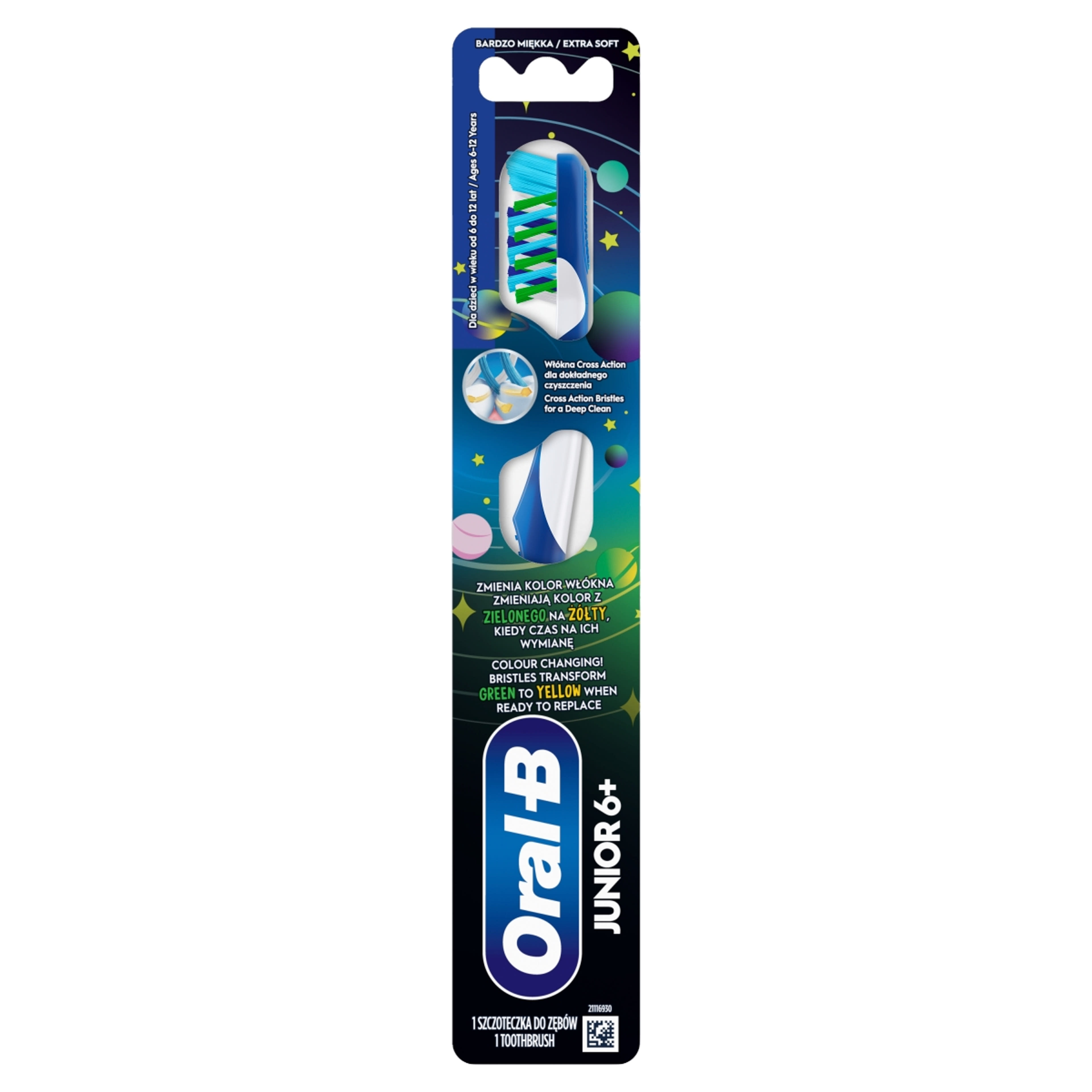 Oral-B 6-12 év Star Wars fogkefe - 1 db-1