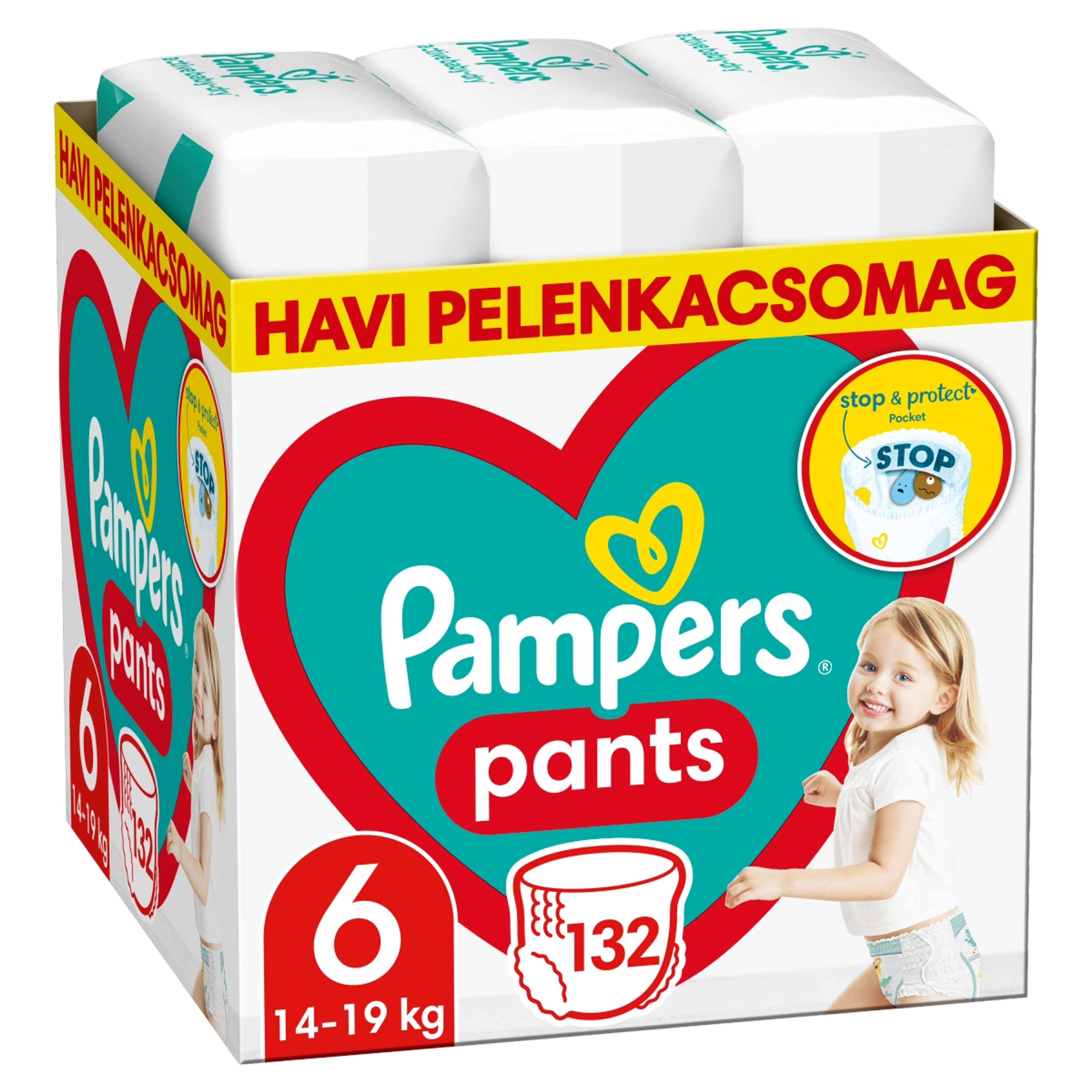 Pampers Pants bugyipelenka monthly pack 6-os 15+ kg - 132 db-4