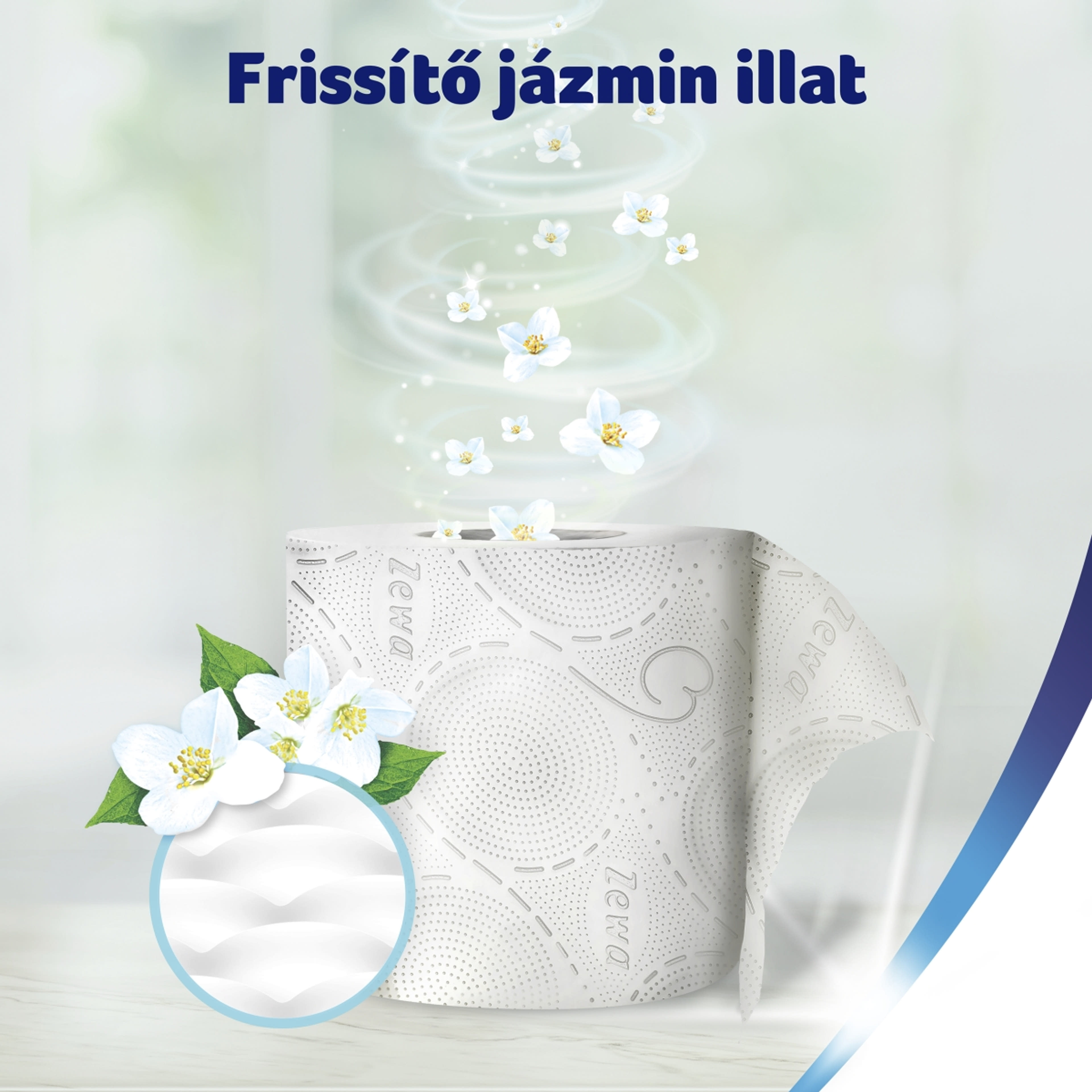 Zewa Deluxe Jasmine Blossom 3 rétegű toalettpapír - 16 tekercs-5