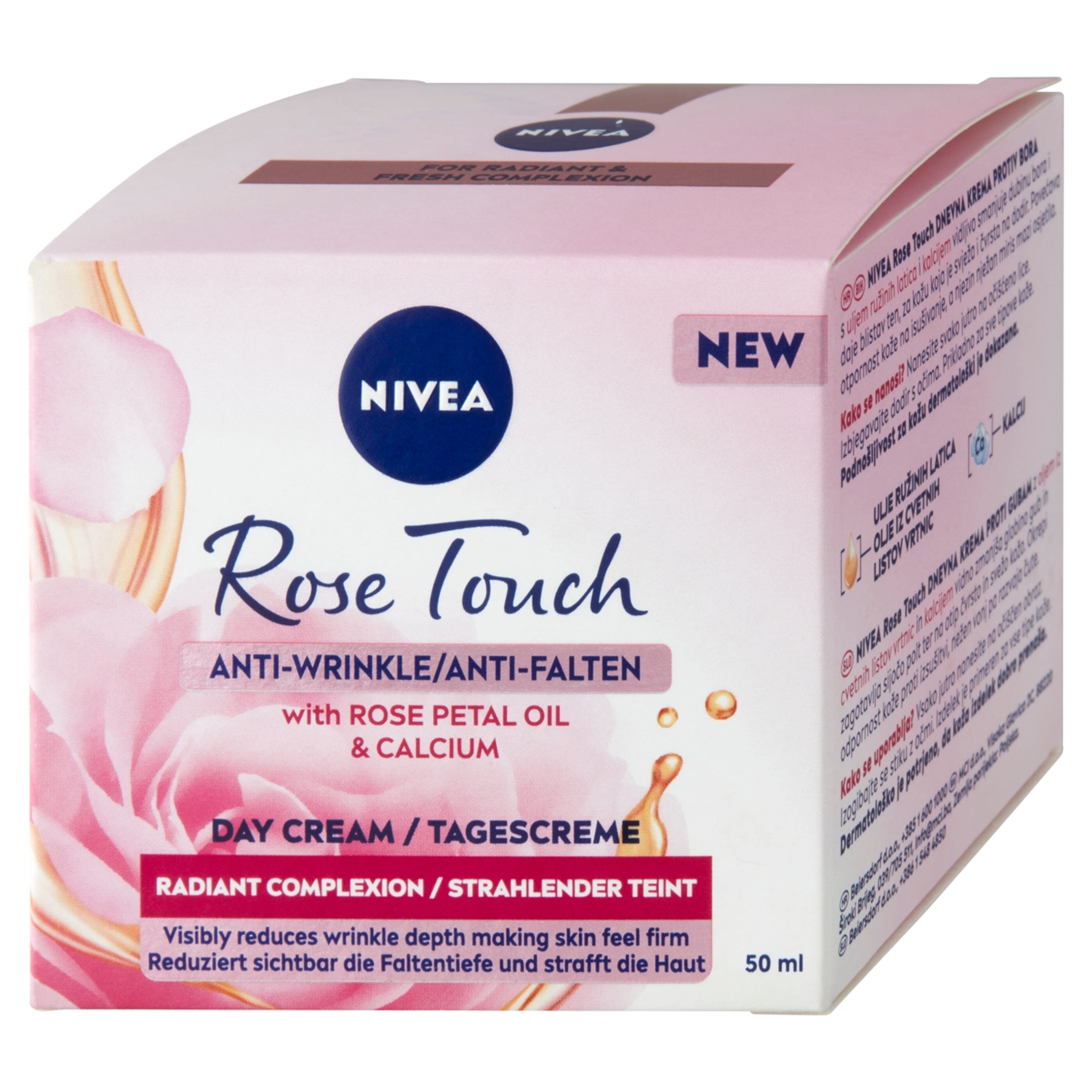 Nivea Rose Touch Ránctalanító nappali arckrém - 50 ml-2
