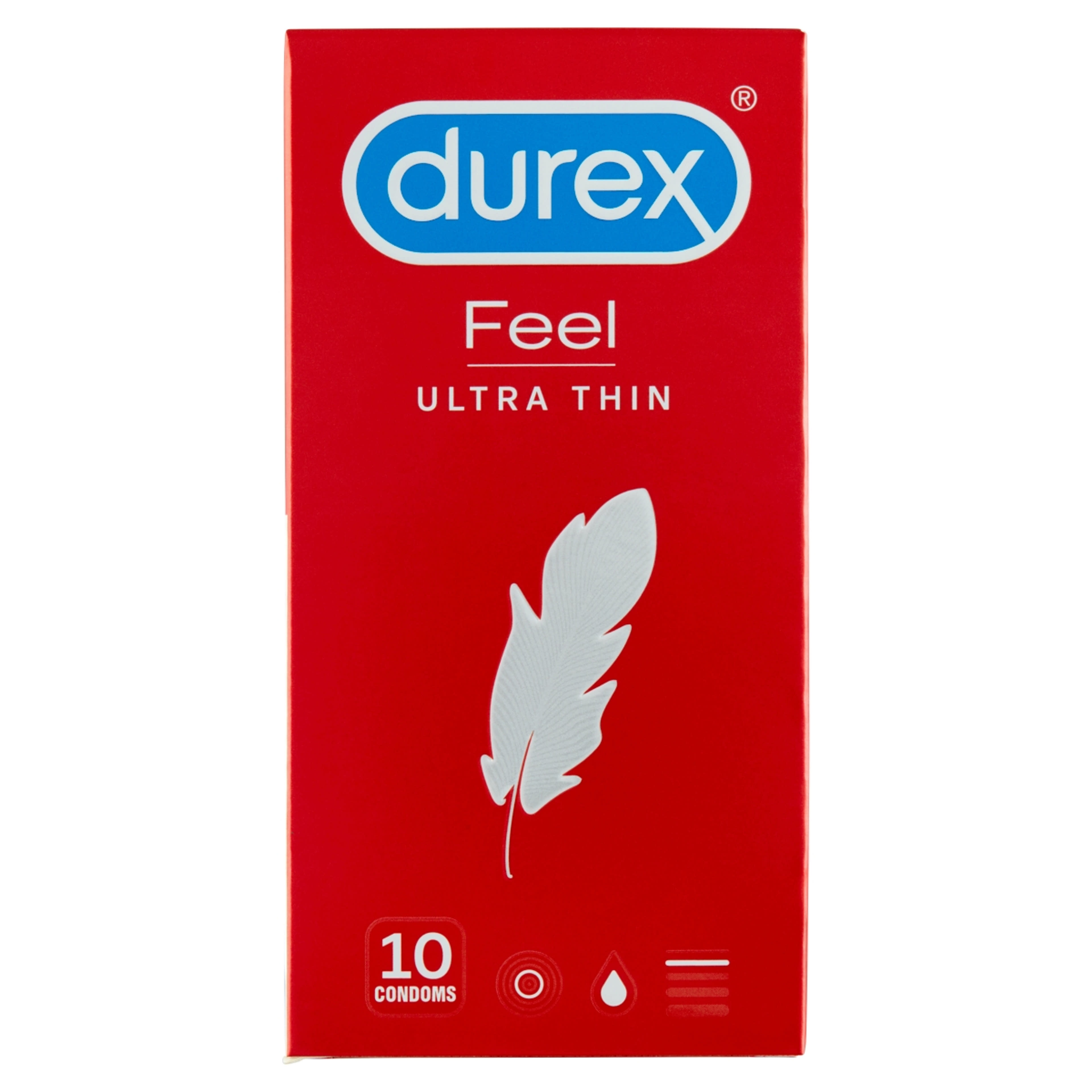 Durex Feel Ultra Thin óvszer - 10 db