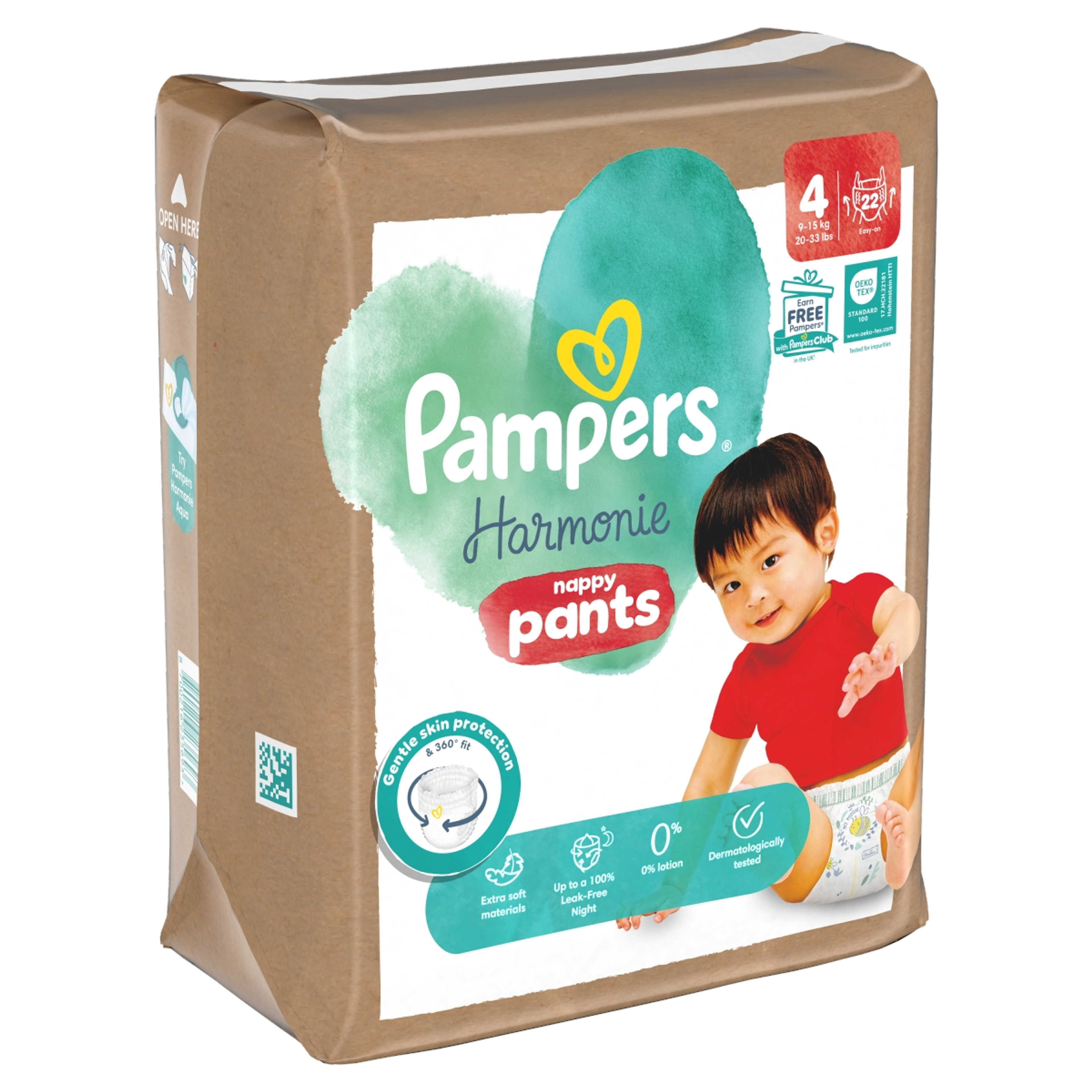 Pampers Harmonie Pants bugyipelenka 4-es 9-15 kg - 22 db-2