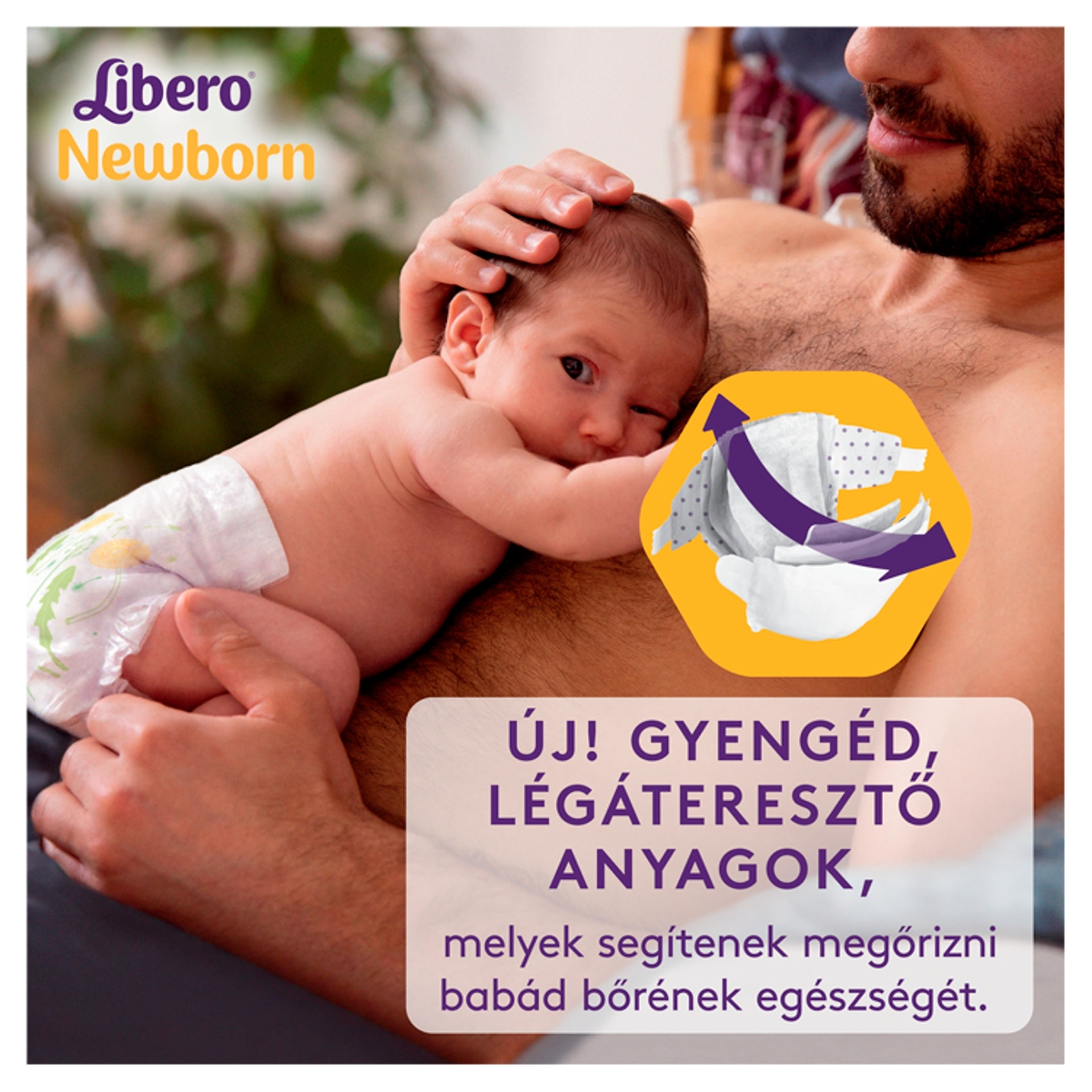 Libero Newborn Jumbo Prémium Nadrágpelenka 1 2-5 kg - 78 db-3