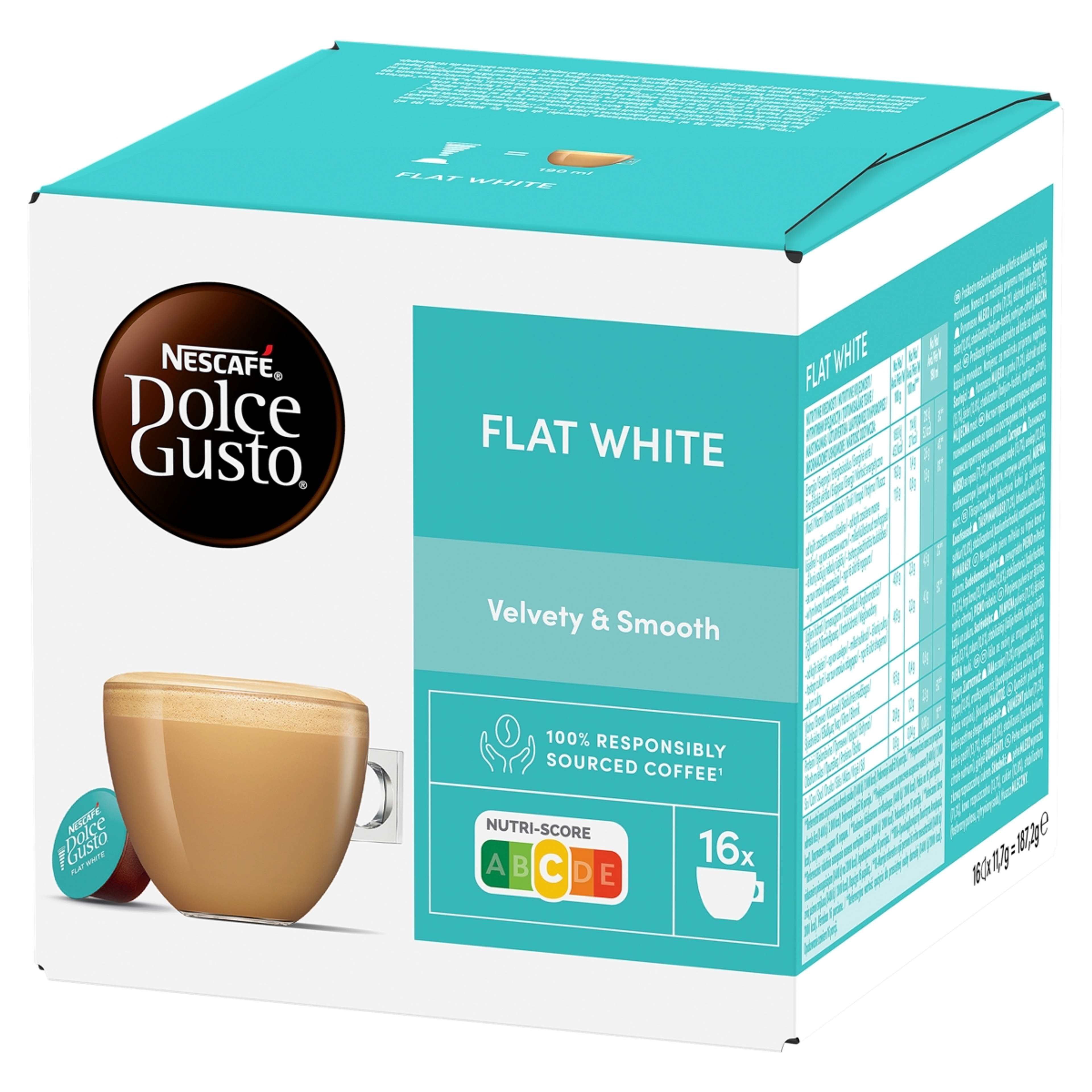 Nescafe Flat White Dolce Gusto kávékapszula - 16 db-2