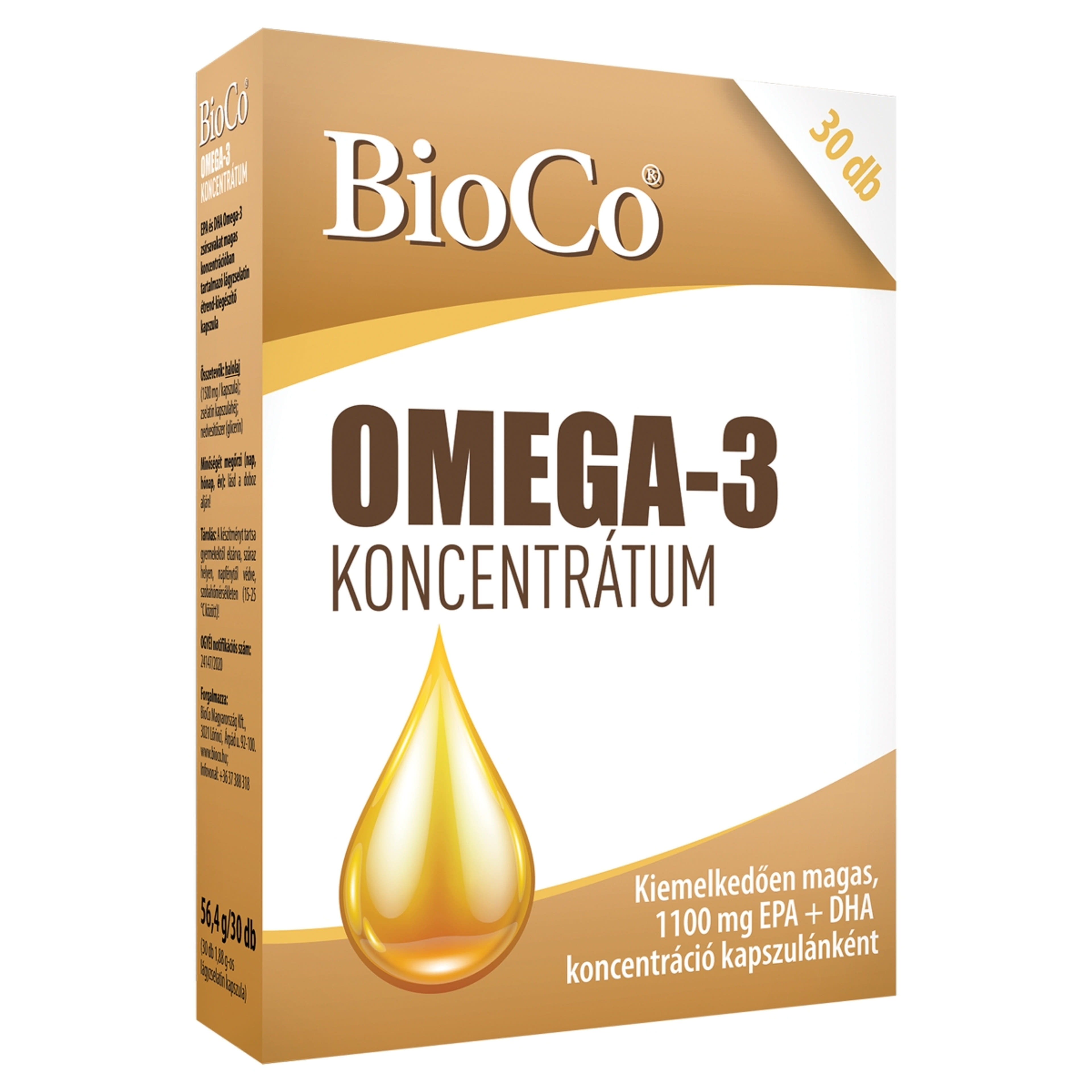 Bioco Omega-3 koncentrátum - 30 db-2
