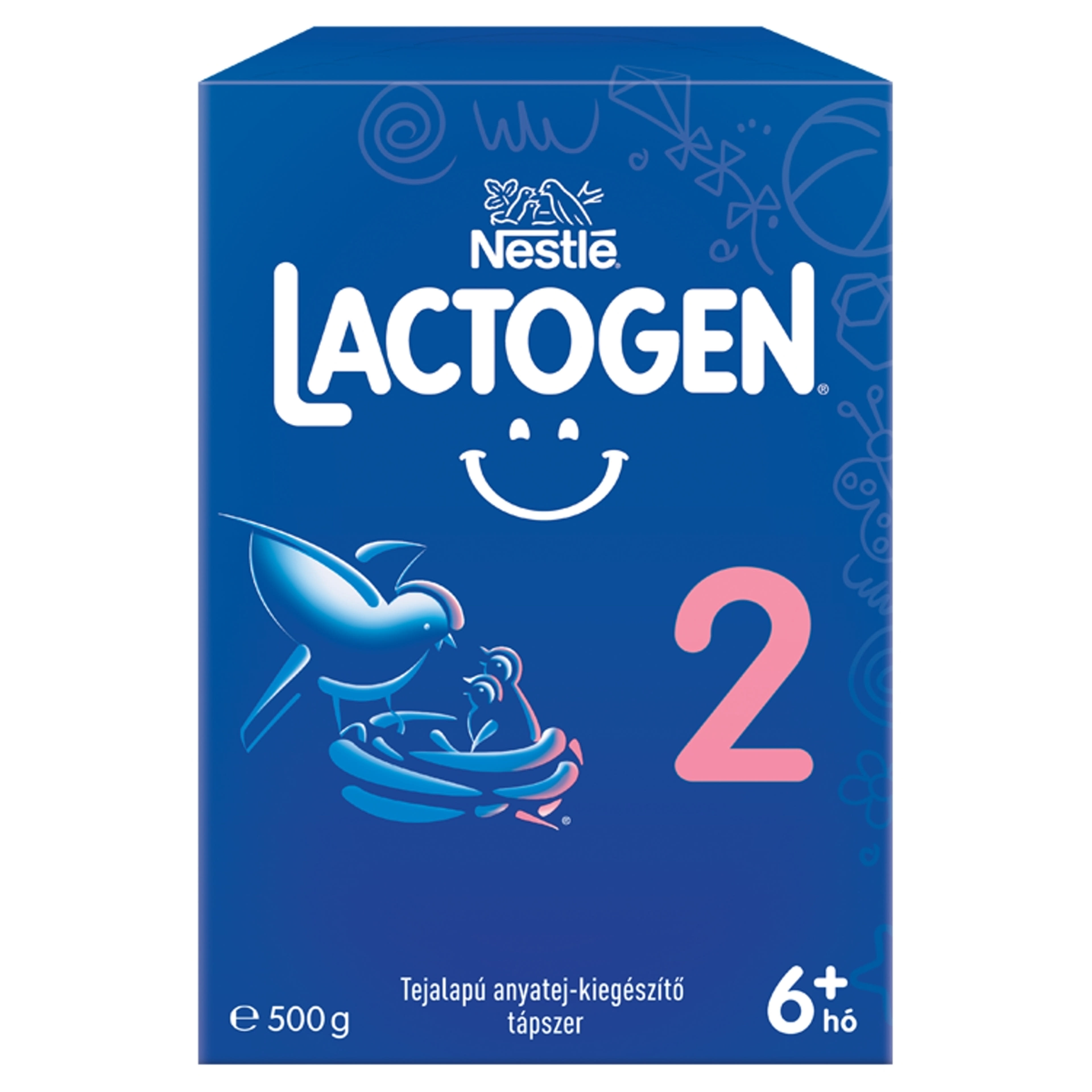 Nestlé Lactogen 2 tejalapú anyatej-kiegészítő tápszer 6+ hónapos kortól - 500 g-1