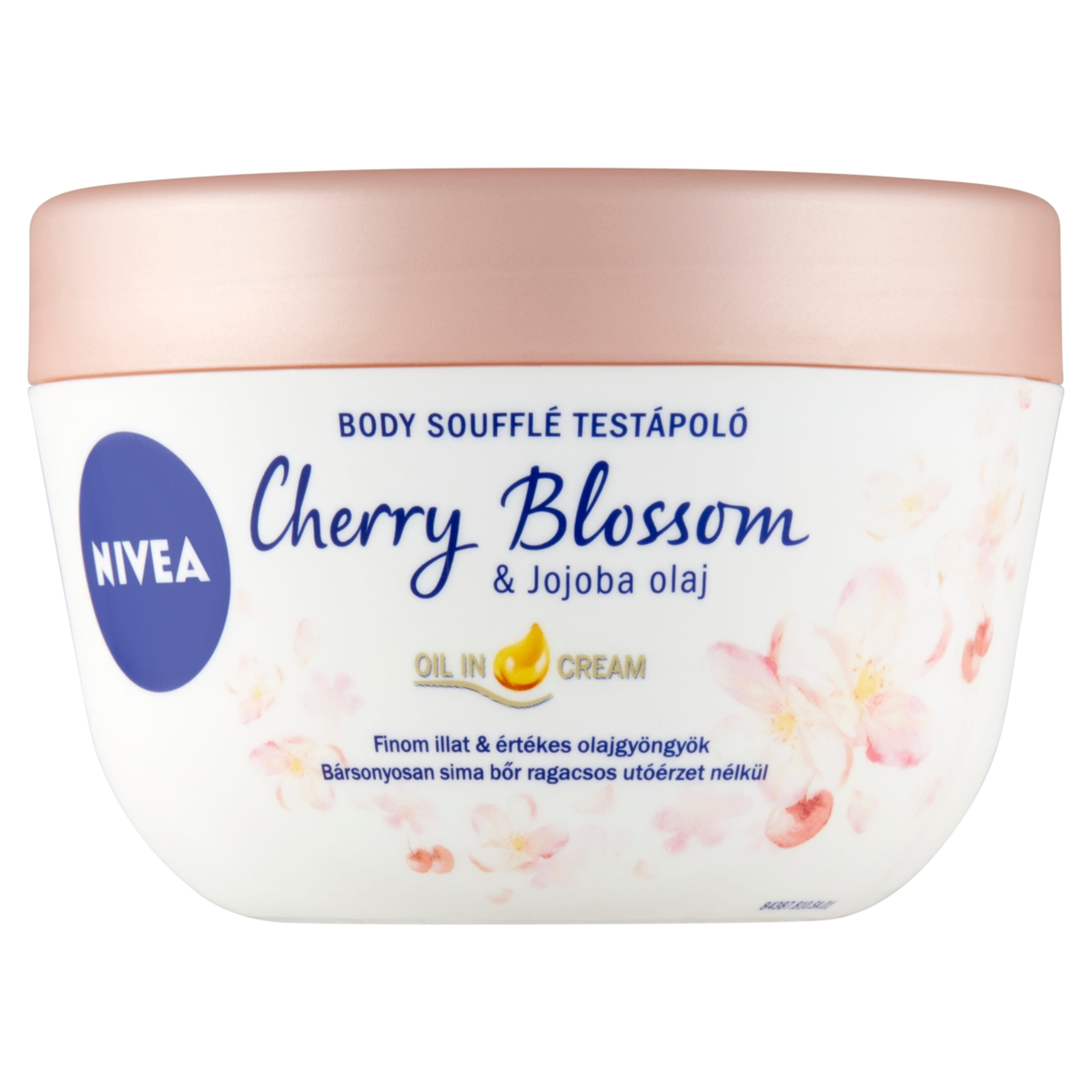 Nivea cseresznye & jojobaolaj testápoló souffle - 200 ml-1