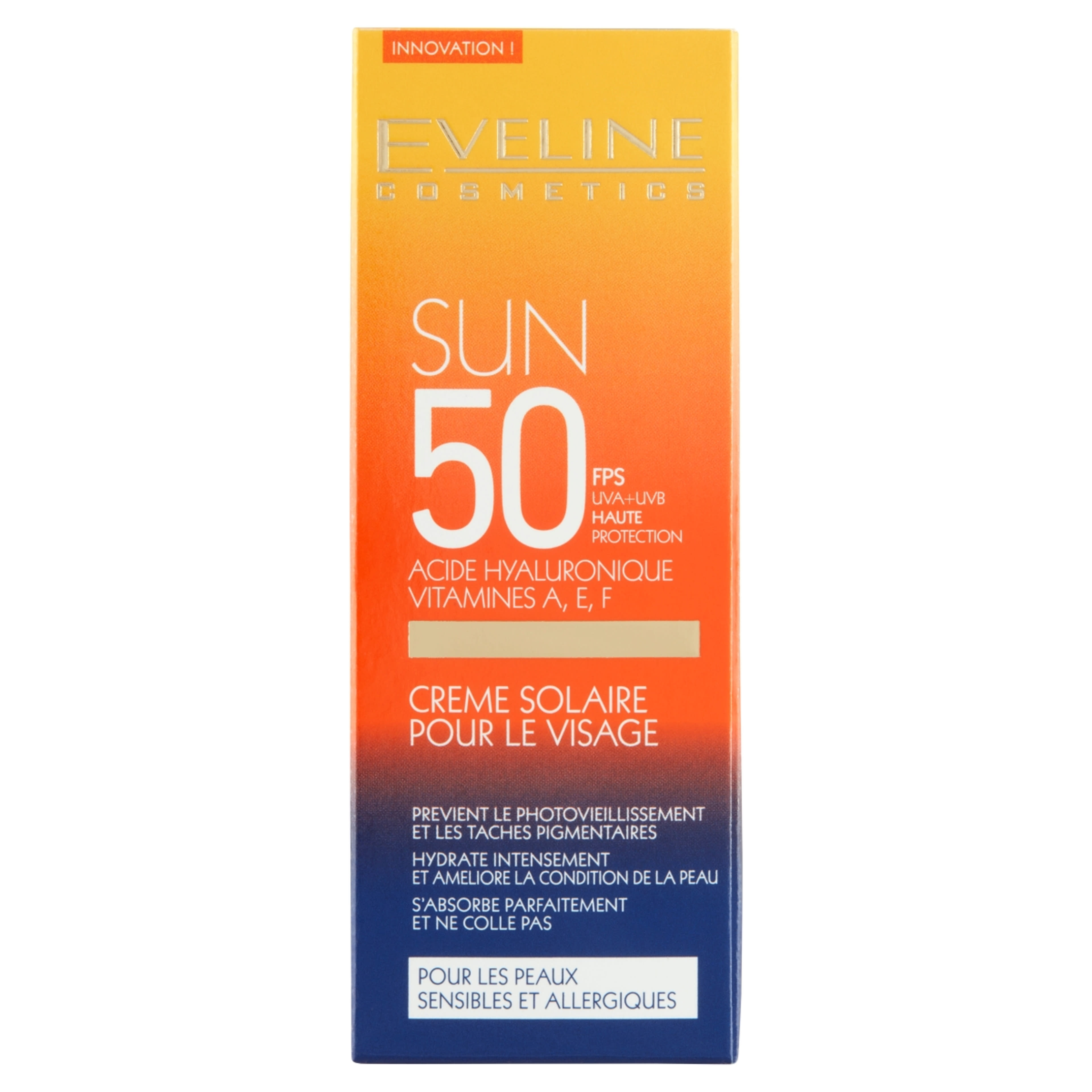  Eveline Napvédő arckrém SPF50 - 50 ml