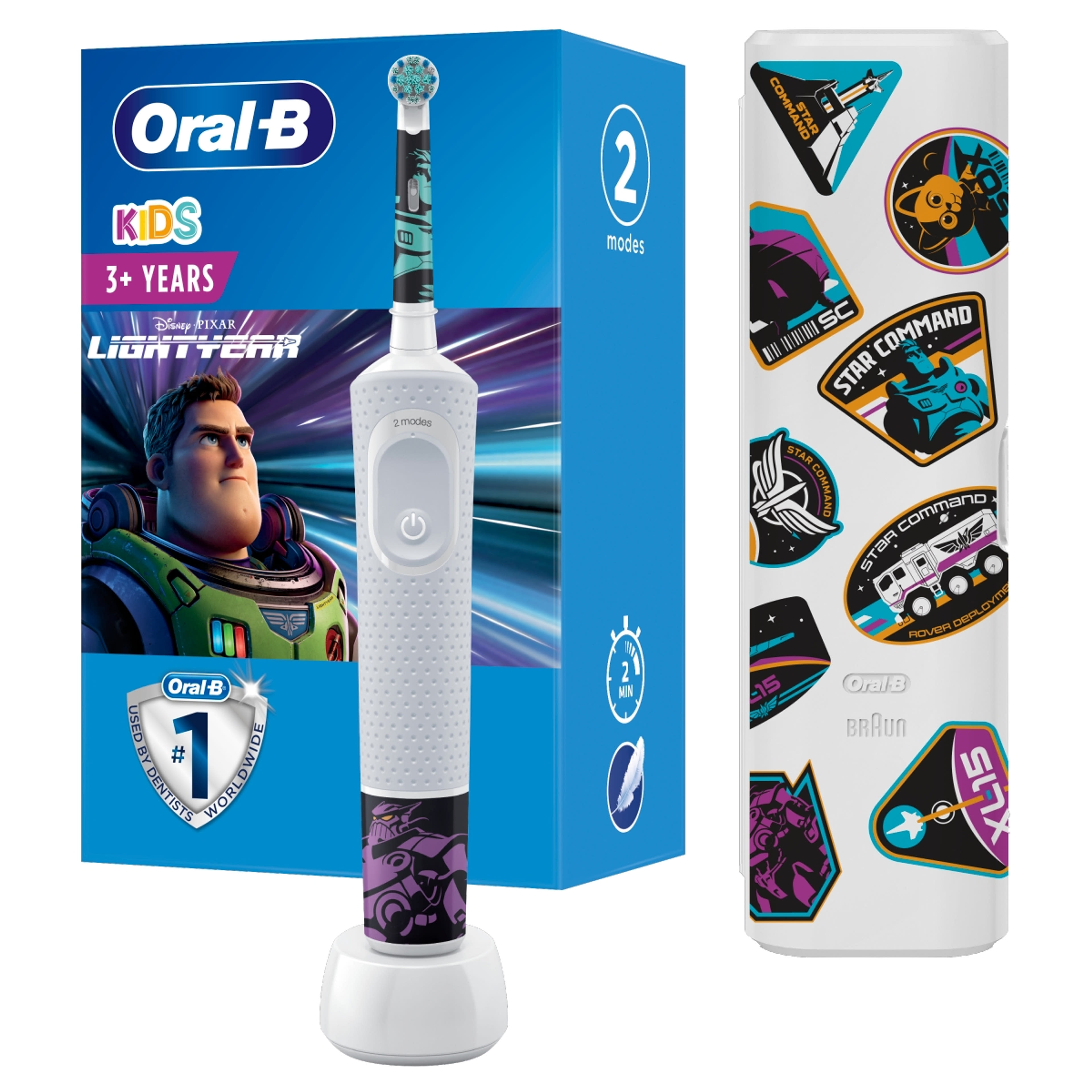 Oral-B Kids Lightyear elektromos gyerek fogkefe - 1 db-12