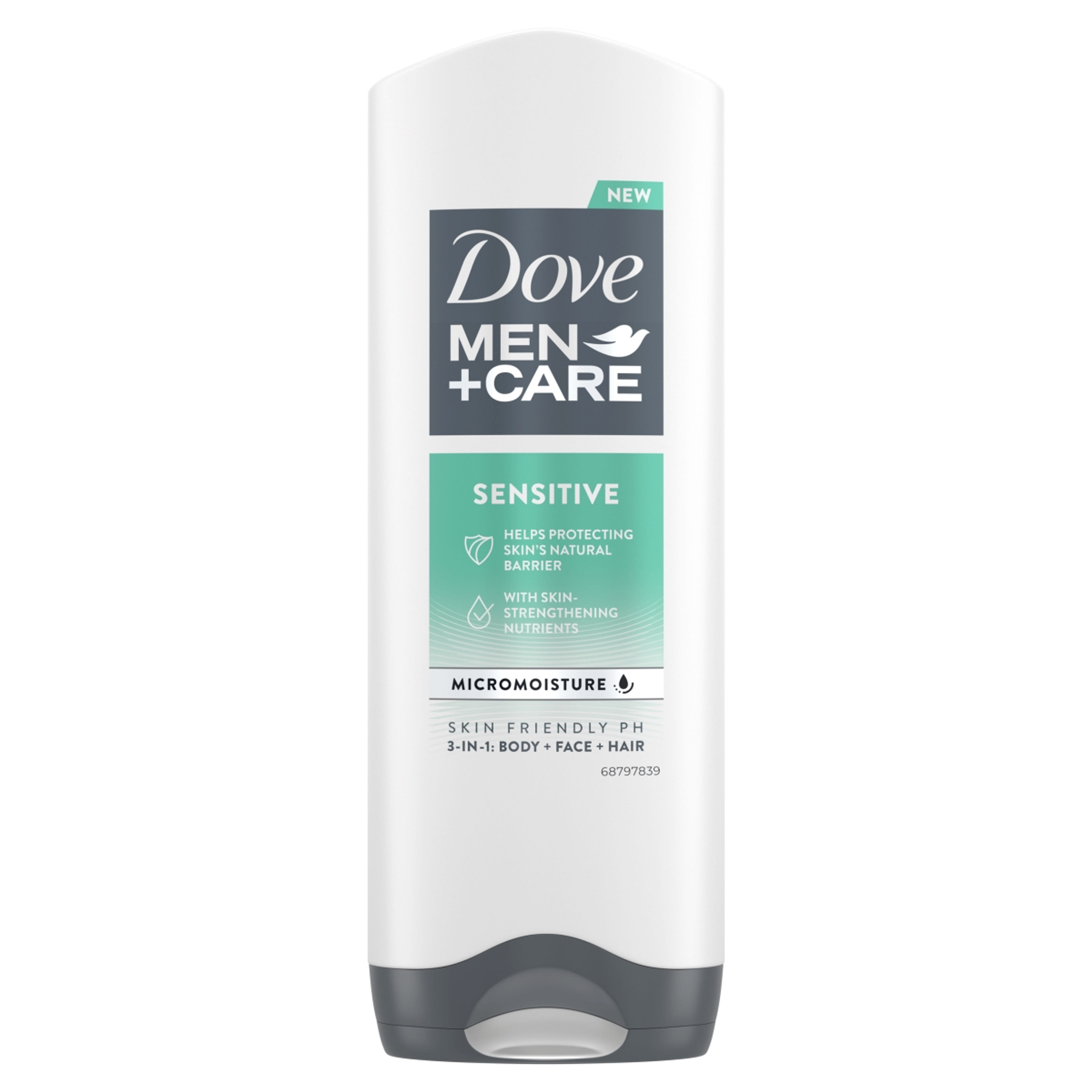 Dove Men+Care Sensitive tusfürdő - 250 ml-2